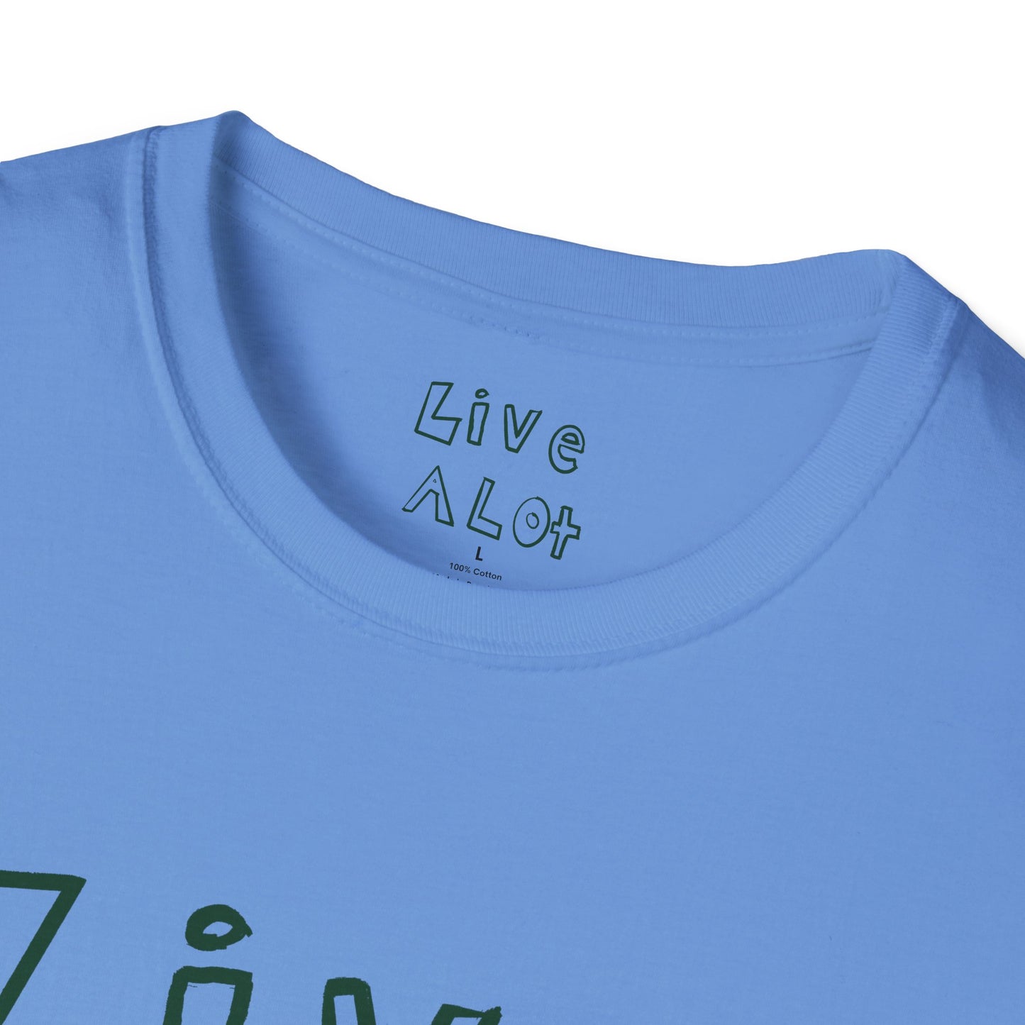 Live A Lot - Soft-Style Tee (Multiple Color Options)