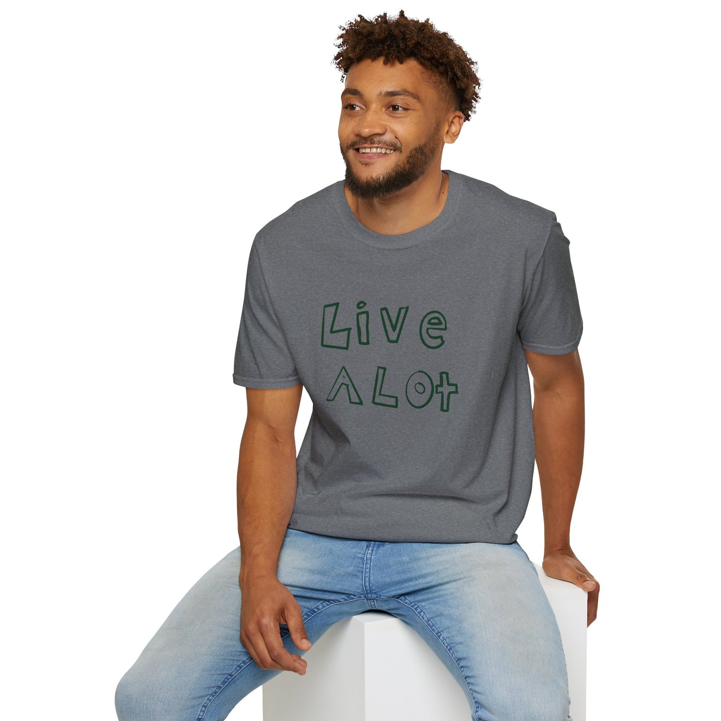 Live A Lot - Soft-Style Tee (Multiple Color Options)