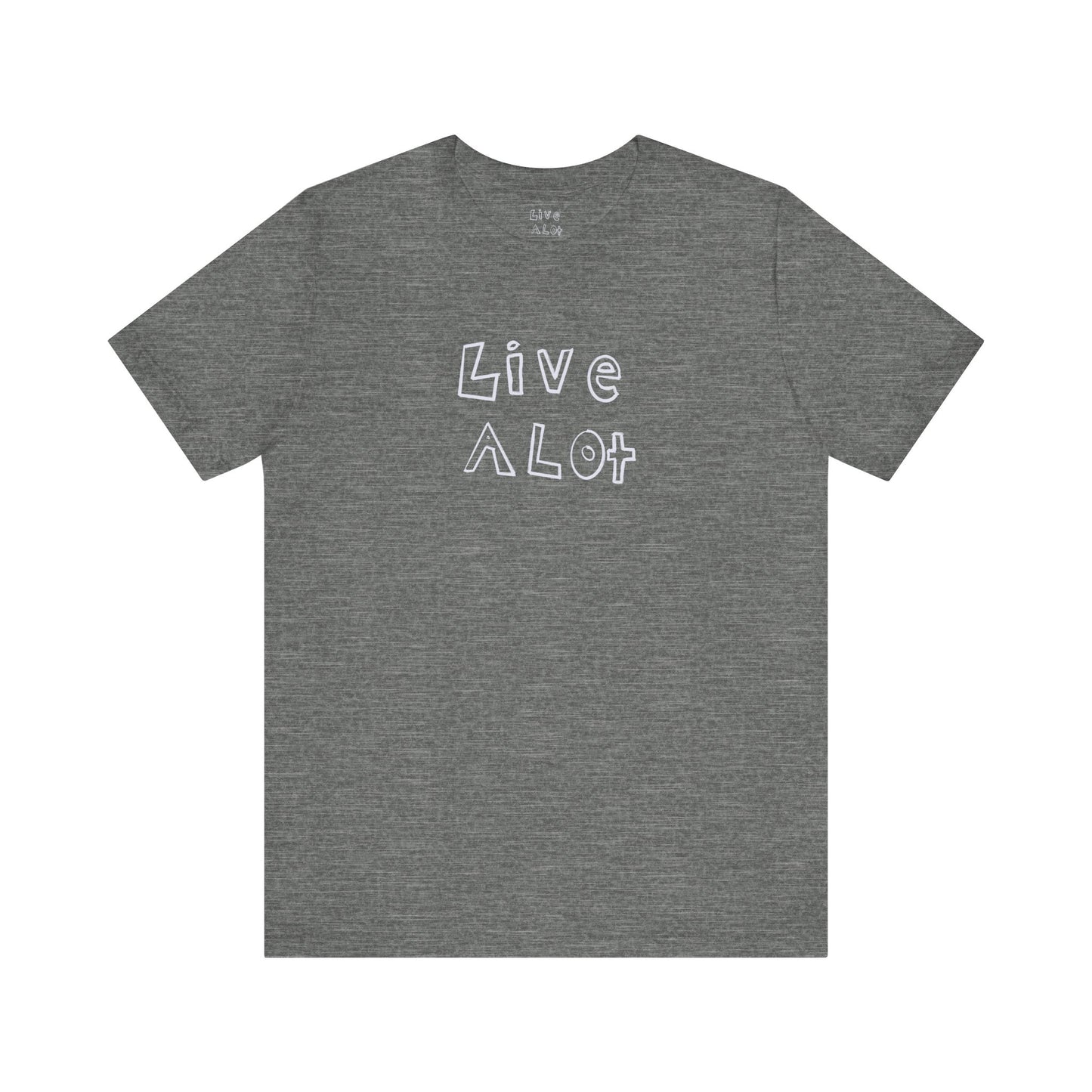 Live A Lot - Classic Jersey Tee (Multiple Color Options)