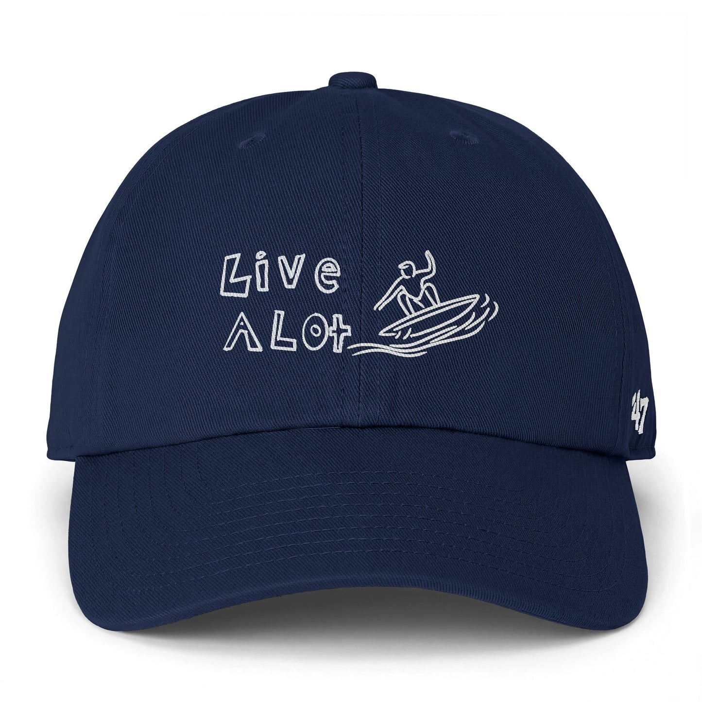 Live A Lot Dad Hat – ’47 Clean Up Cap - SURFING...