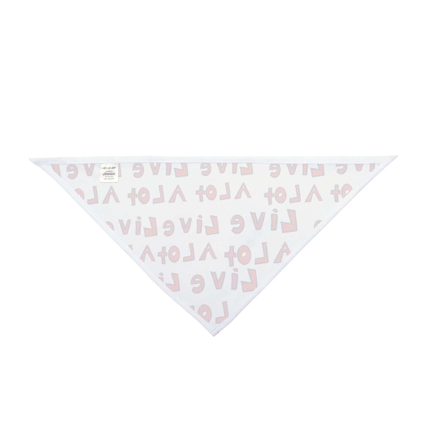 LIVE A LOT - Dog Bandana – A Little Accessory with Big Personality