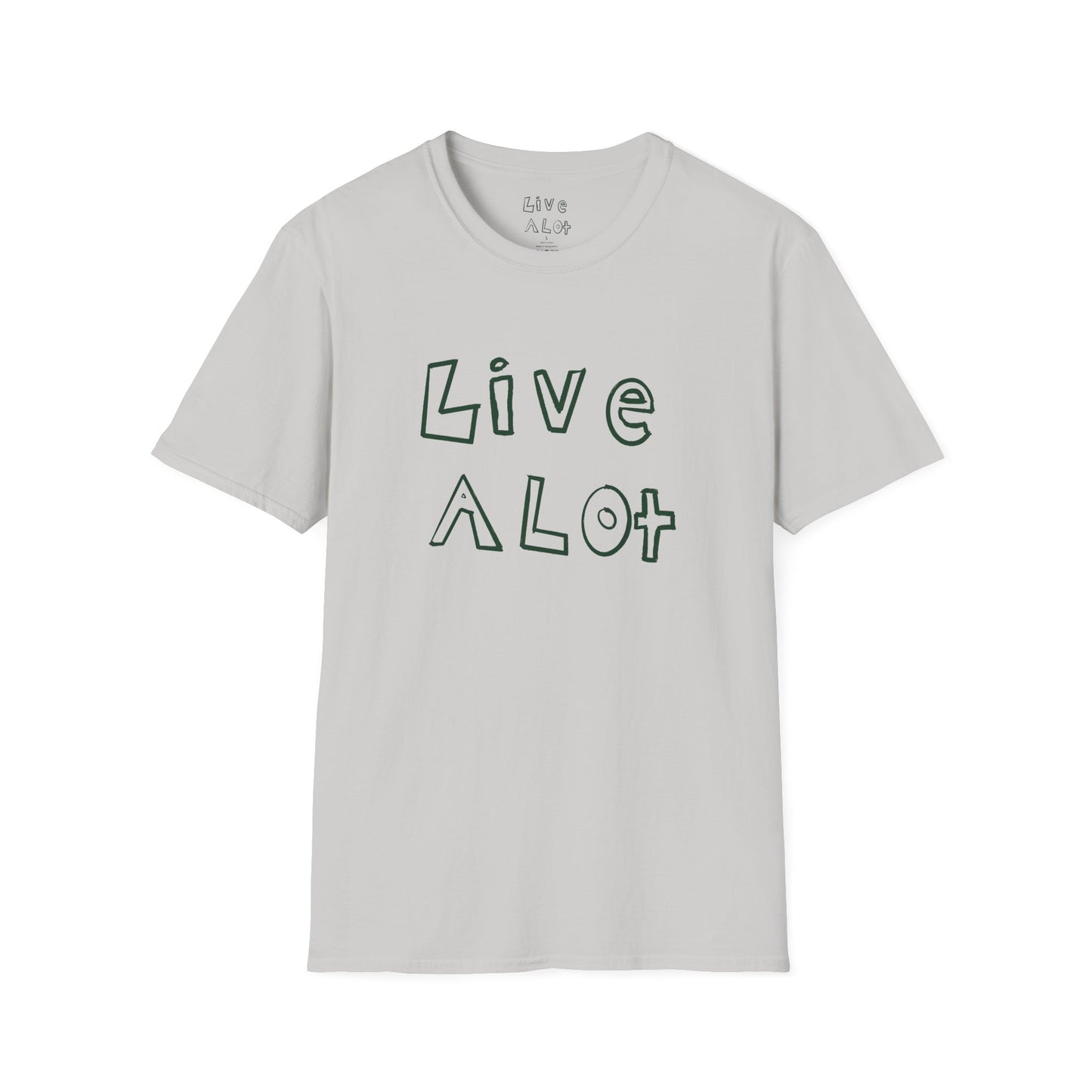 Live A Lot - Soft-Style Tee (Multiple Color Options)