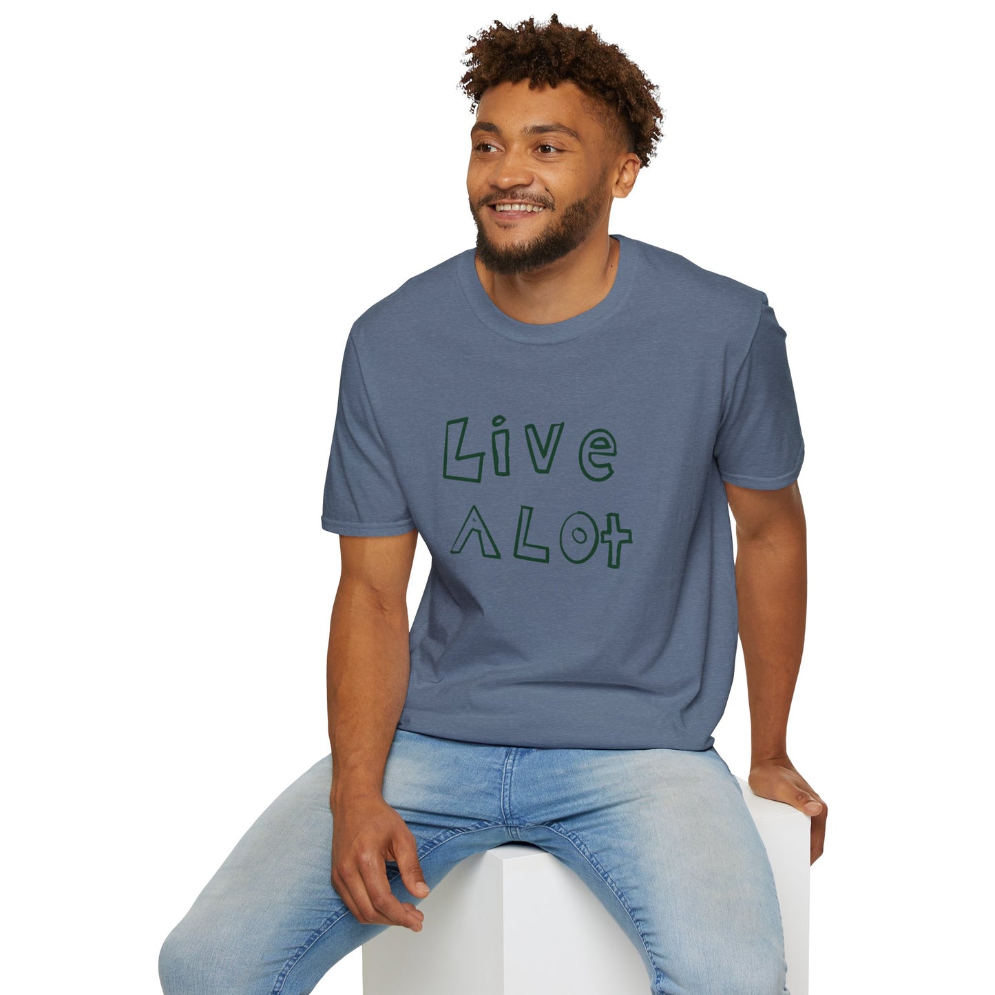 Live A Lot - Soft-Style Tee (Multiple Color Options)