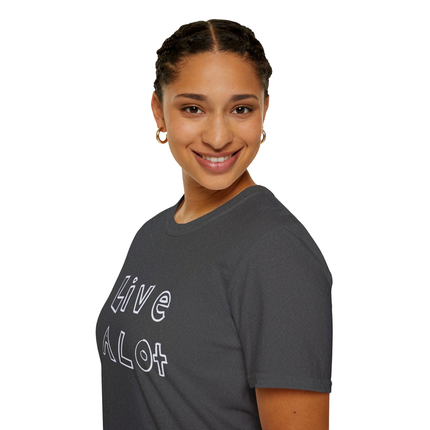 Live A Lot - Soft-Style Tee (Multiple Color Options)
