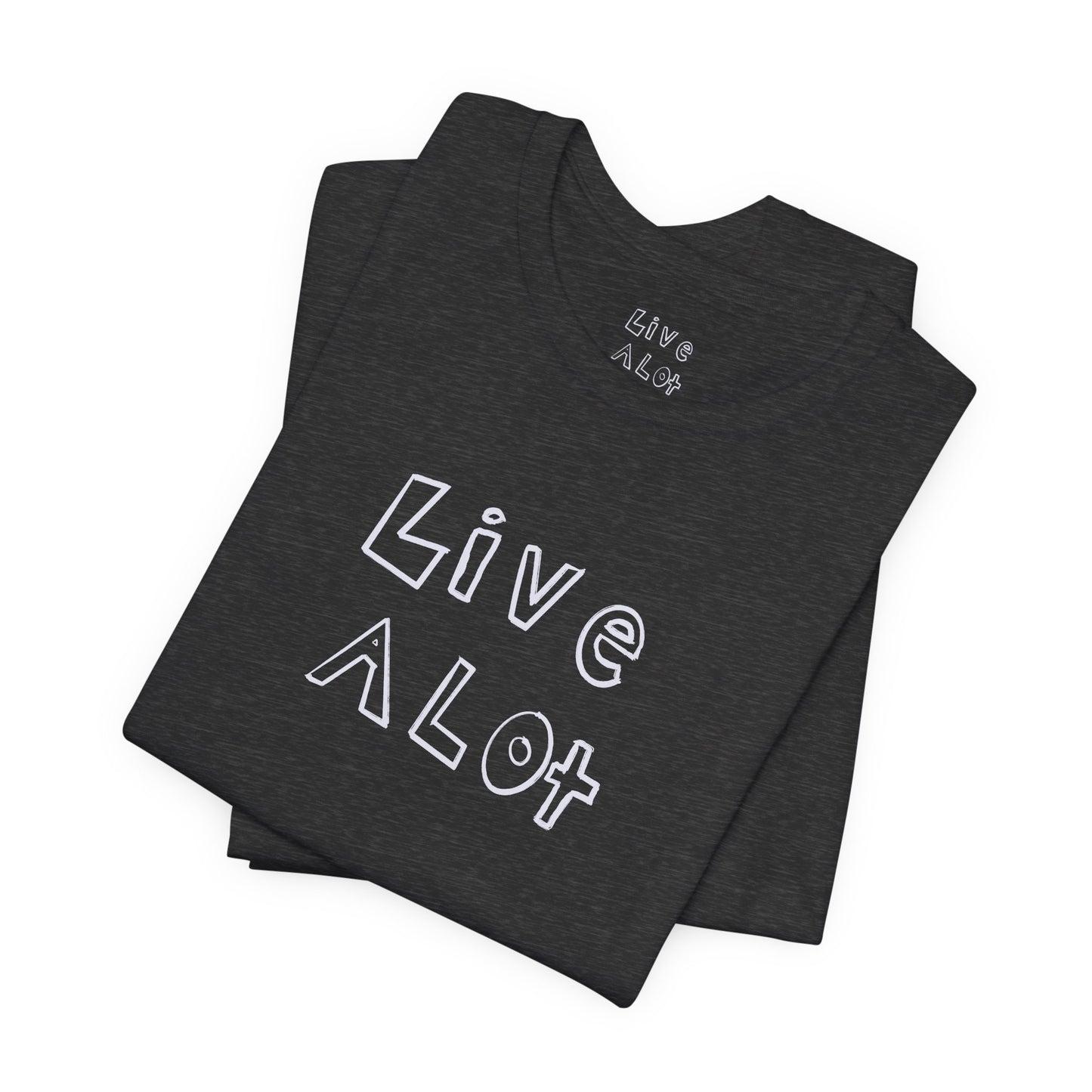 Live A Lot - Classic Jersey Tee (Multiple Color Options)