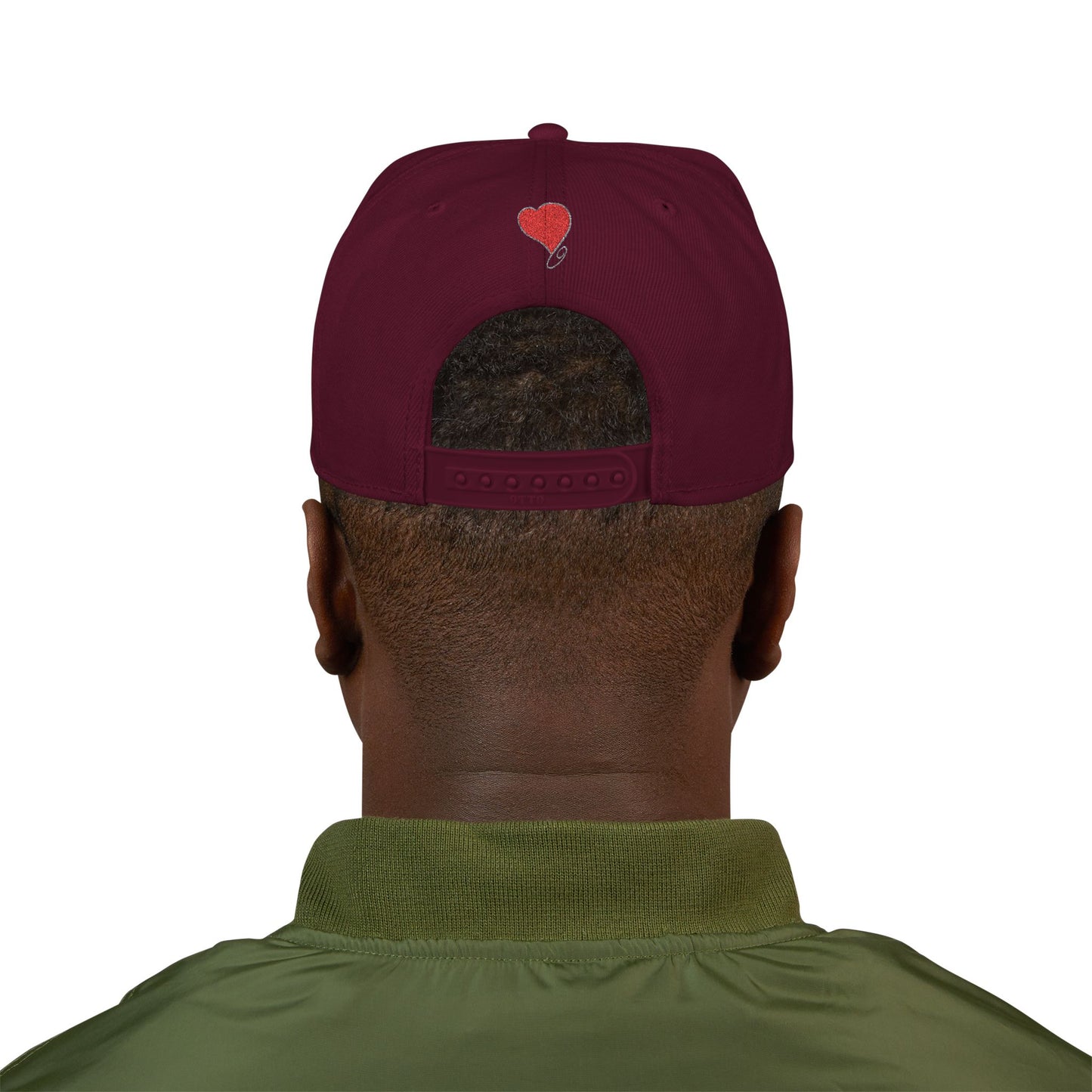 LIVE A LOT (Heart Edition Snapback) — Japanese Script