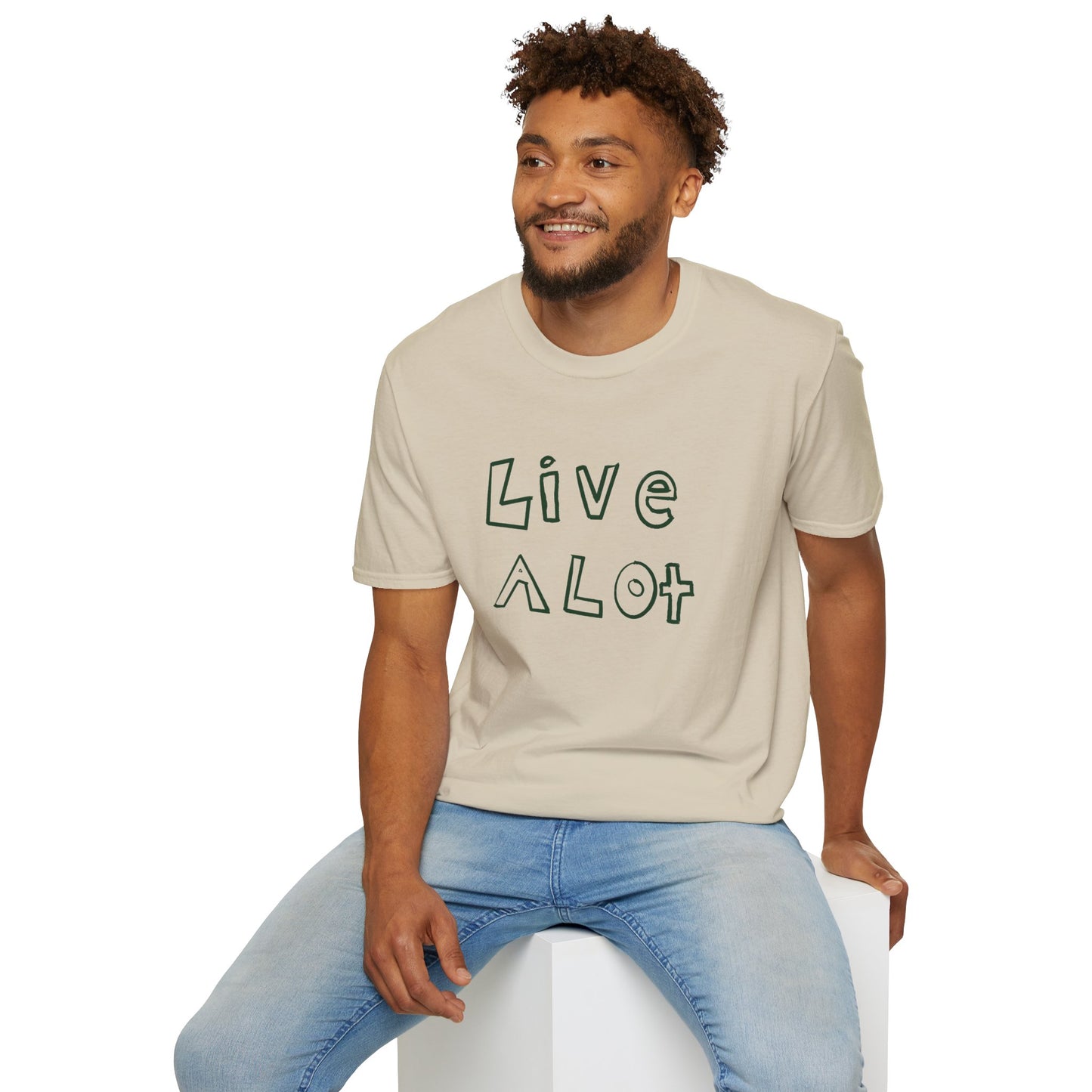 Live A Lot - Soft-Style Tee (Multiple Color Options)