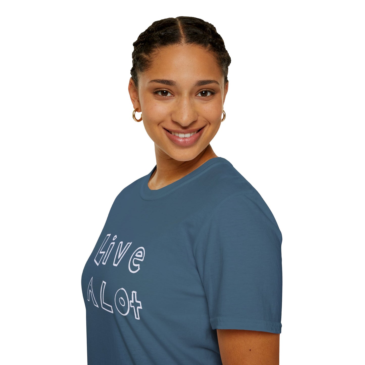 Live A Lot - Soft-Style Tee (Multiple Color Options)