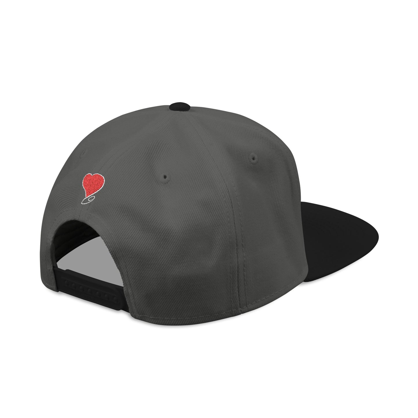 LIVE A LOT (Heart): Snapback Hat (many color combinations)