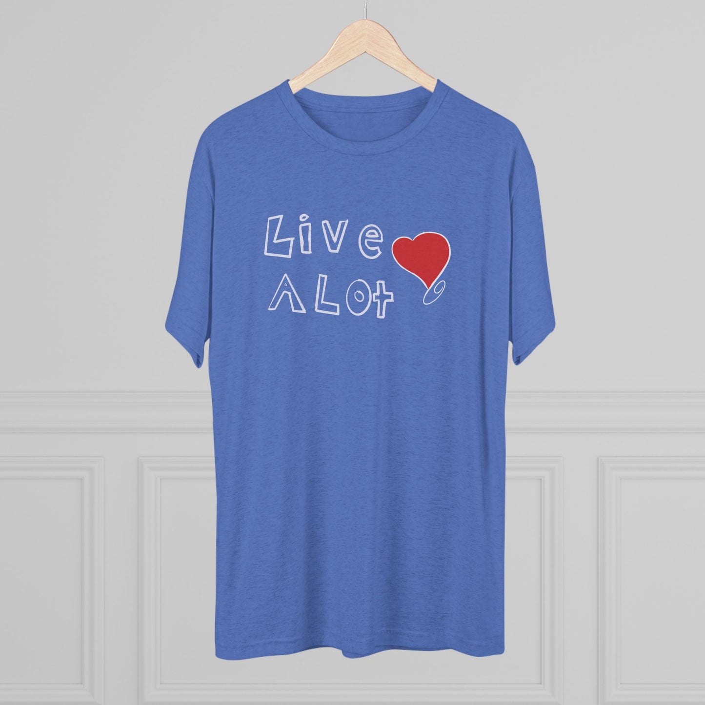Live A Lot – Heart Edition Tee (Multiple Color Options)