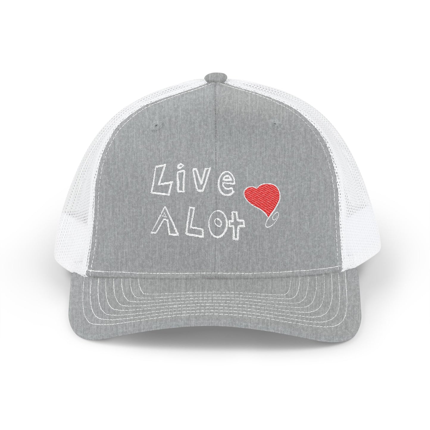 Live A Lot: Heart Trucker Hat