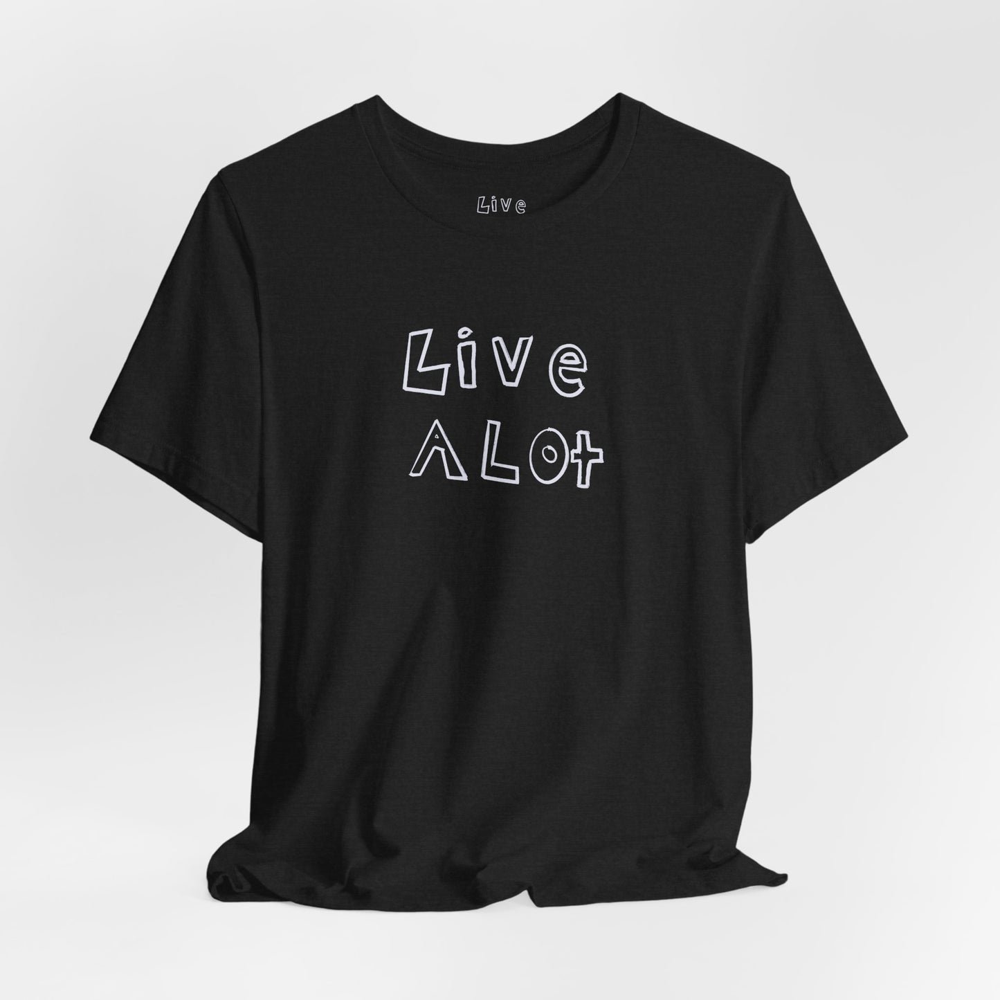 Live A Lot - Classic Jersey Tee (Multiple Color Options)