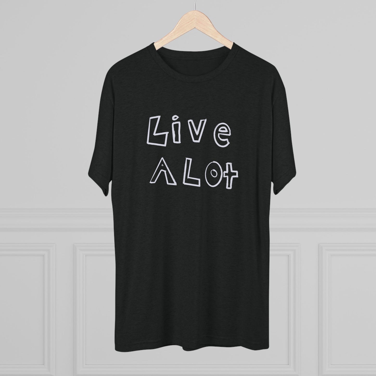 Live A Lot - Tri-Blend Tee (Multiple Color Options)