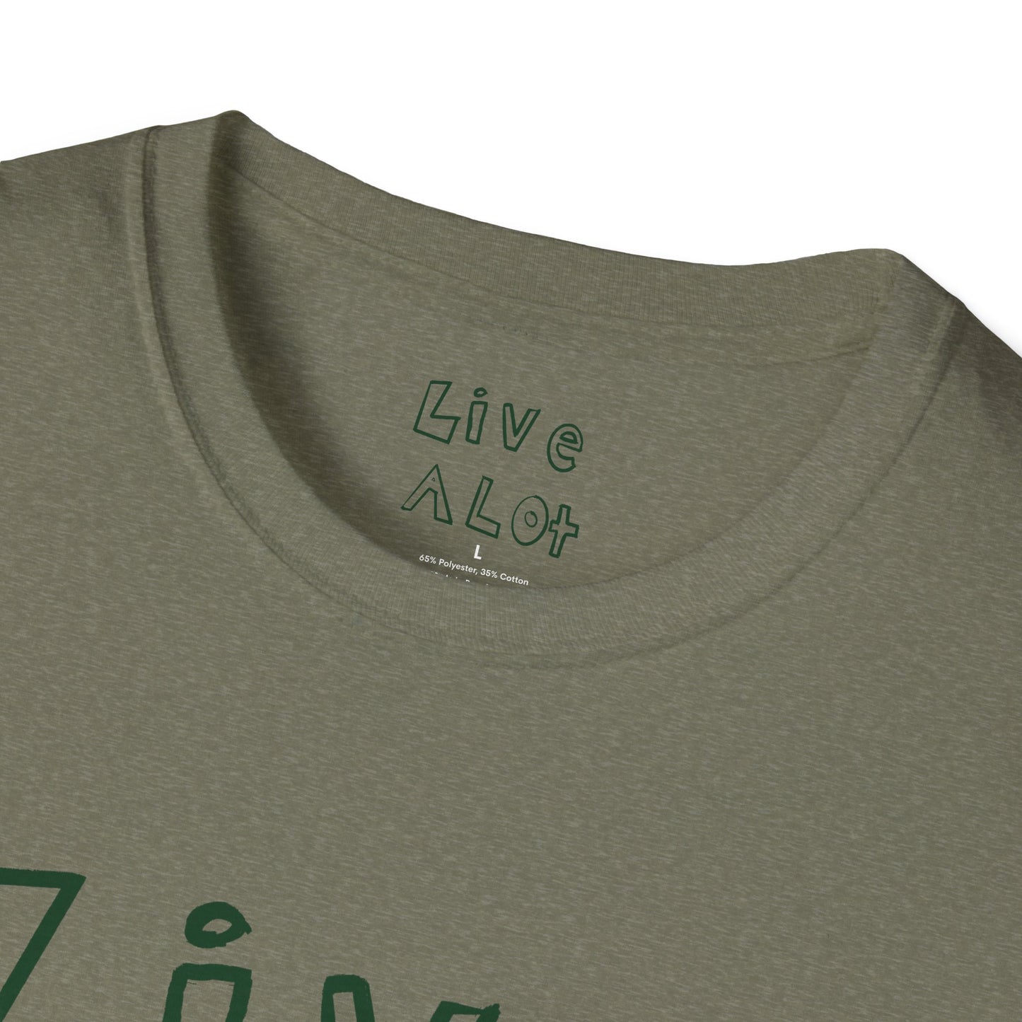 Live A Lot - Soft-Style Tee (Multiple Color Options)