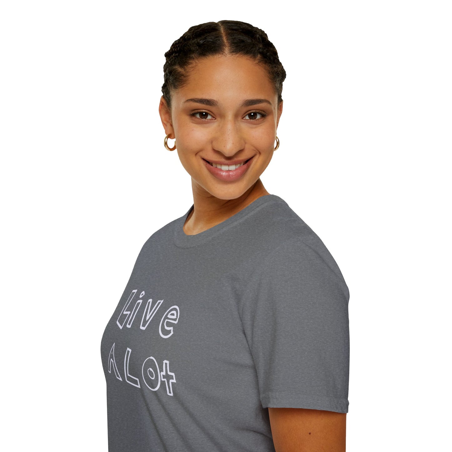 Live A Lot - Soft-Style Tee (Multiple Color Options)