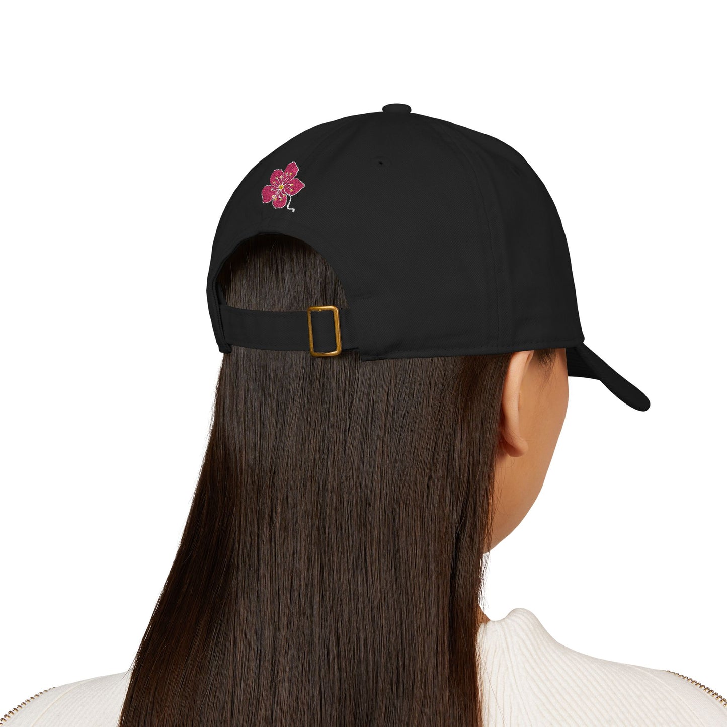 LIVE A LOT Sakura (Cherry Blossom) Organic Baseball Cap