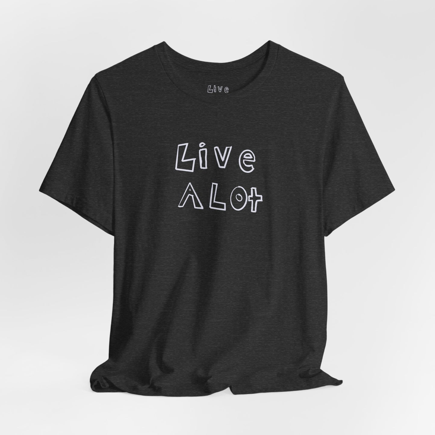 Live A Lot - Classic Jersey Tee (Multiple Color Options)