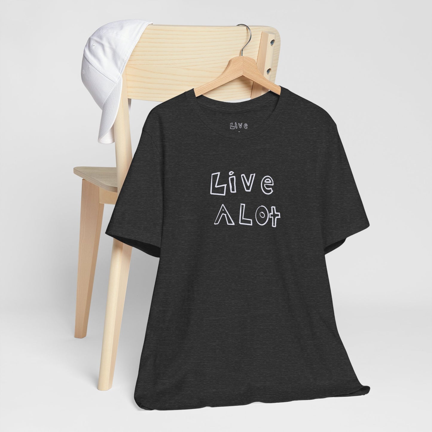 Live A Lot - Classic Jersey Tee (Multiple Color Options)