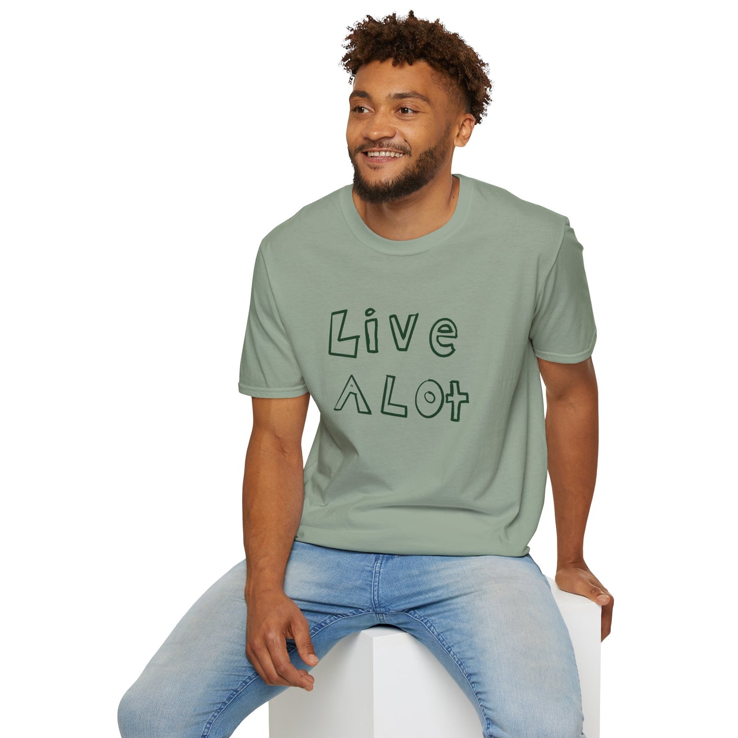 Live A Lot - Soft-Style Tee (Multiple Color Options)