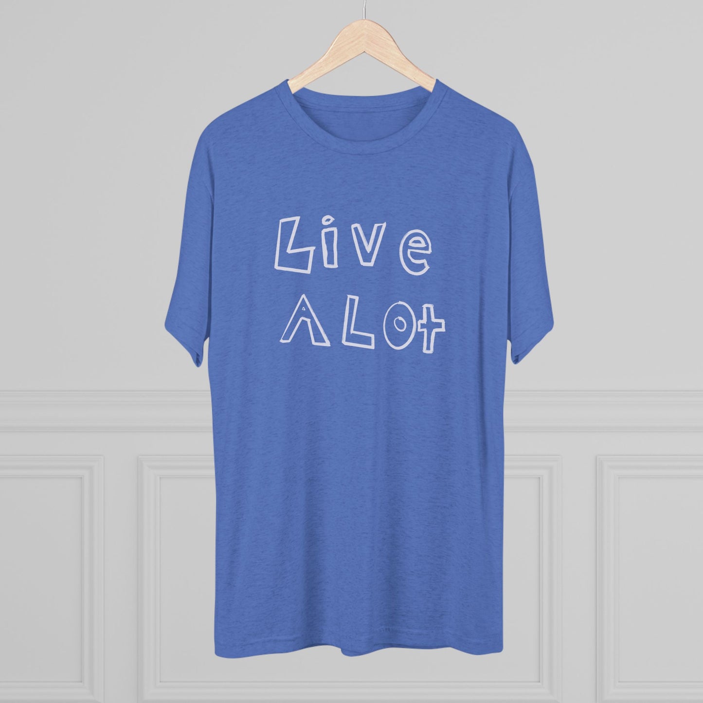Live A Lot - Tri-Blend Tee (Multiple Color Options)