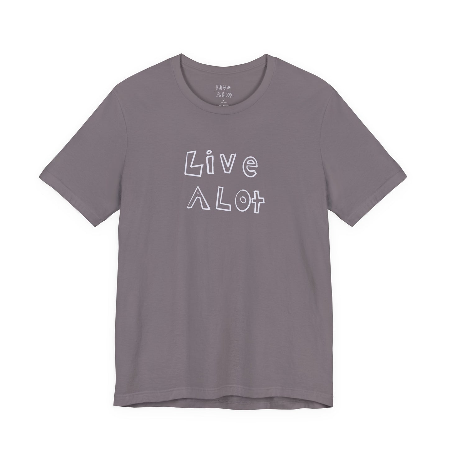 Live A Lot - Classic Jersey Tee (Multiple Color Options)