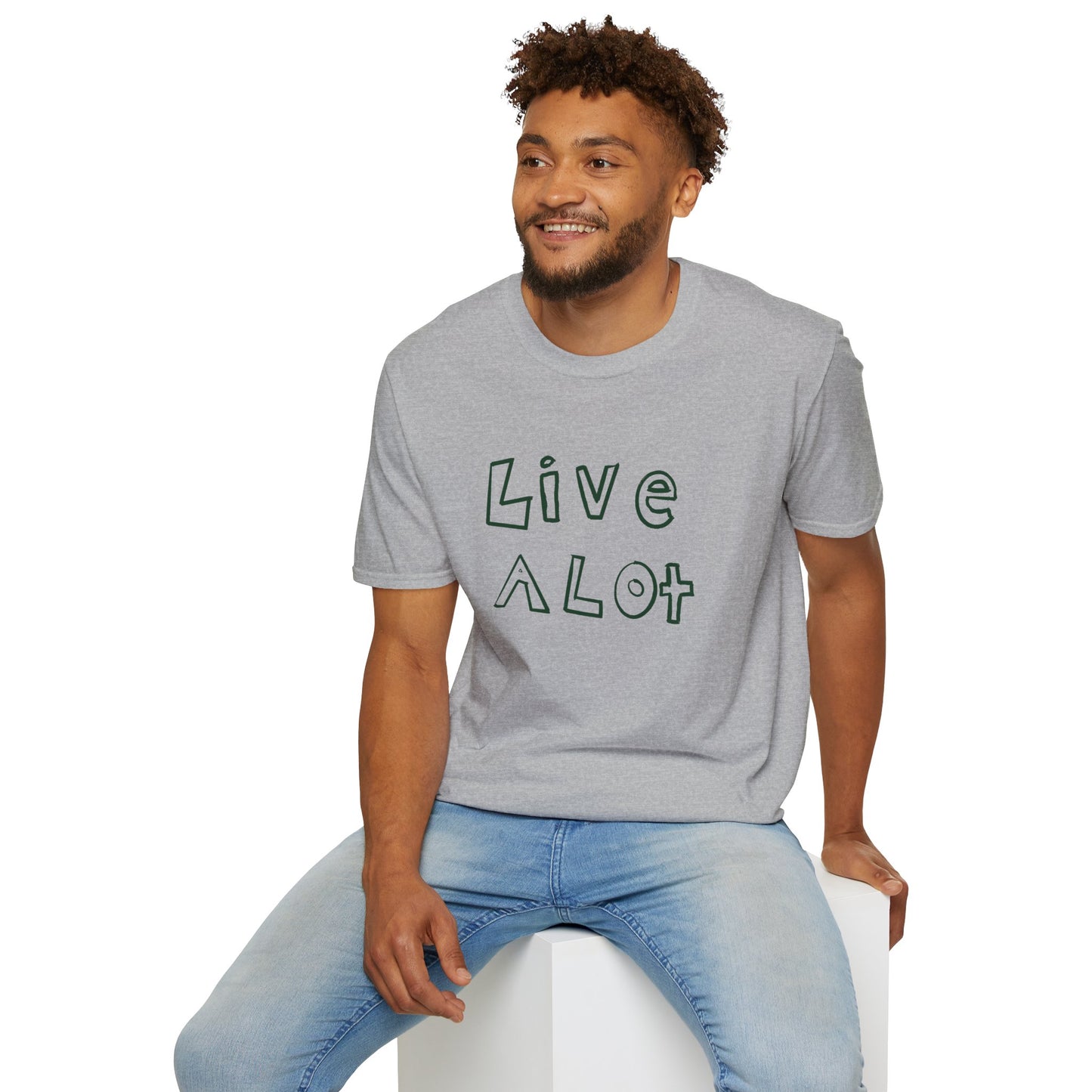 Live A Lot - Soft-Style Tee (Multiple Color Options)