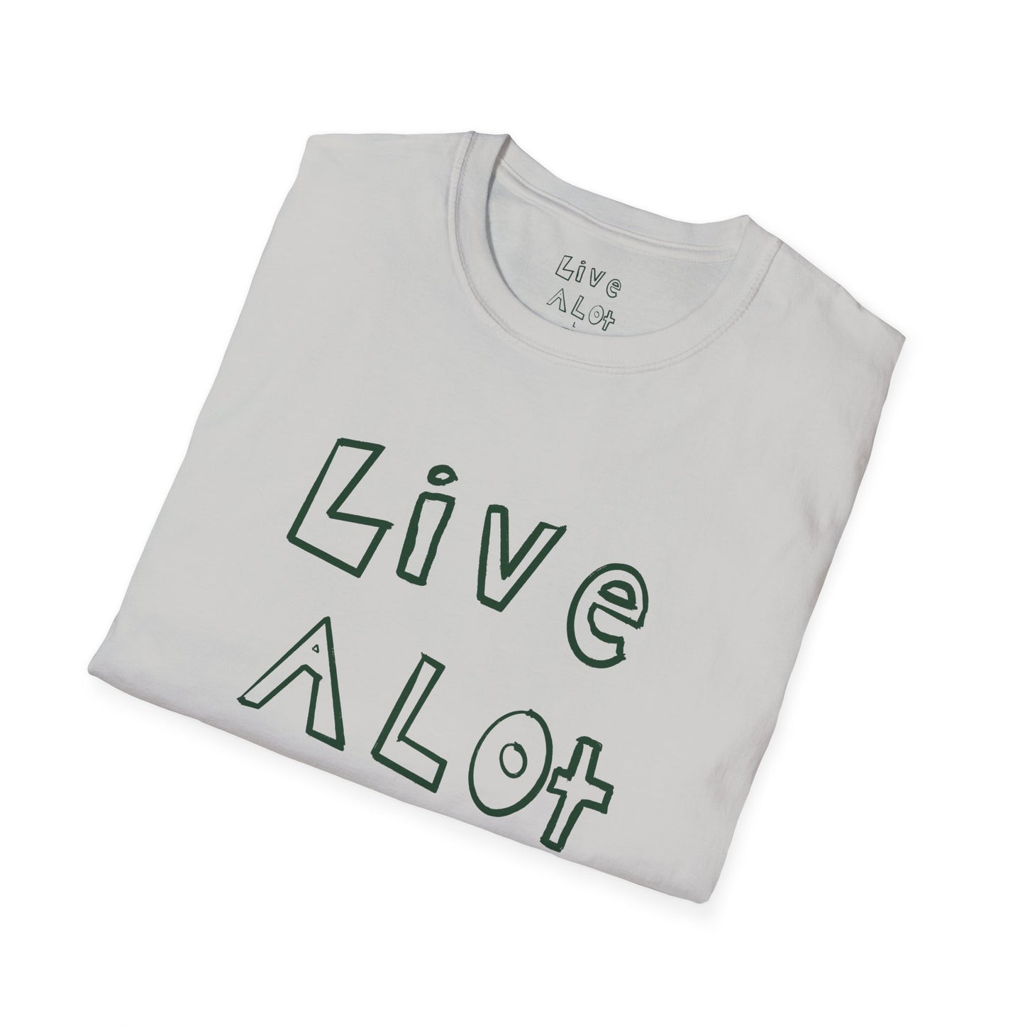 Live A Lot - Soft-Style Tee (Multiple Color Options)
