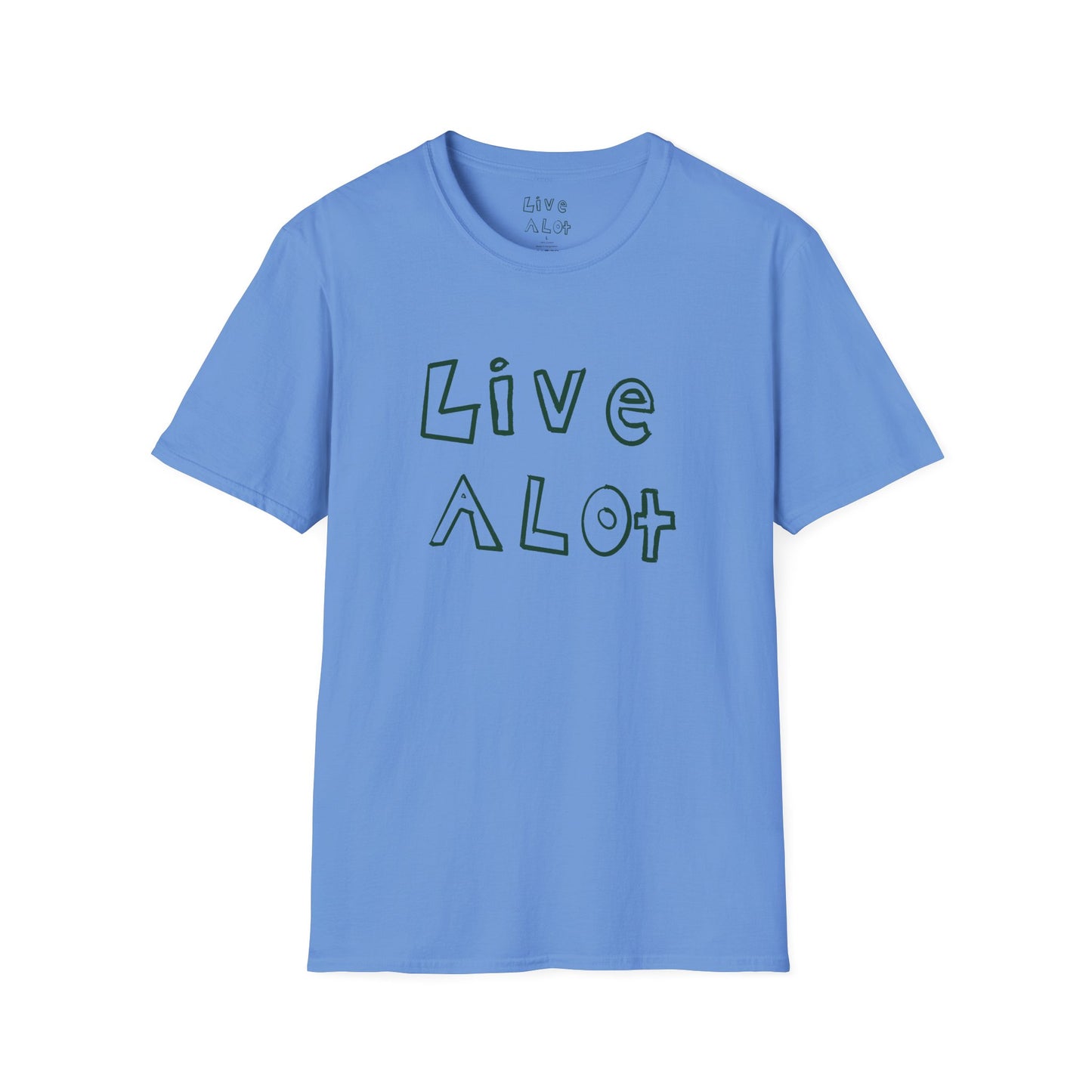 Live A Lot - Soft-Style Tee (Multiple Color Options)