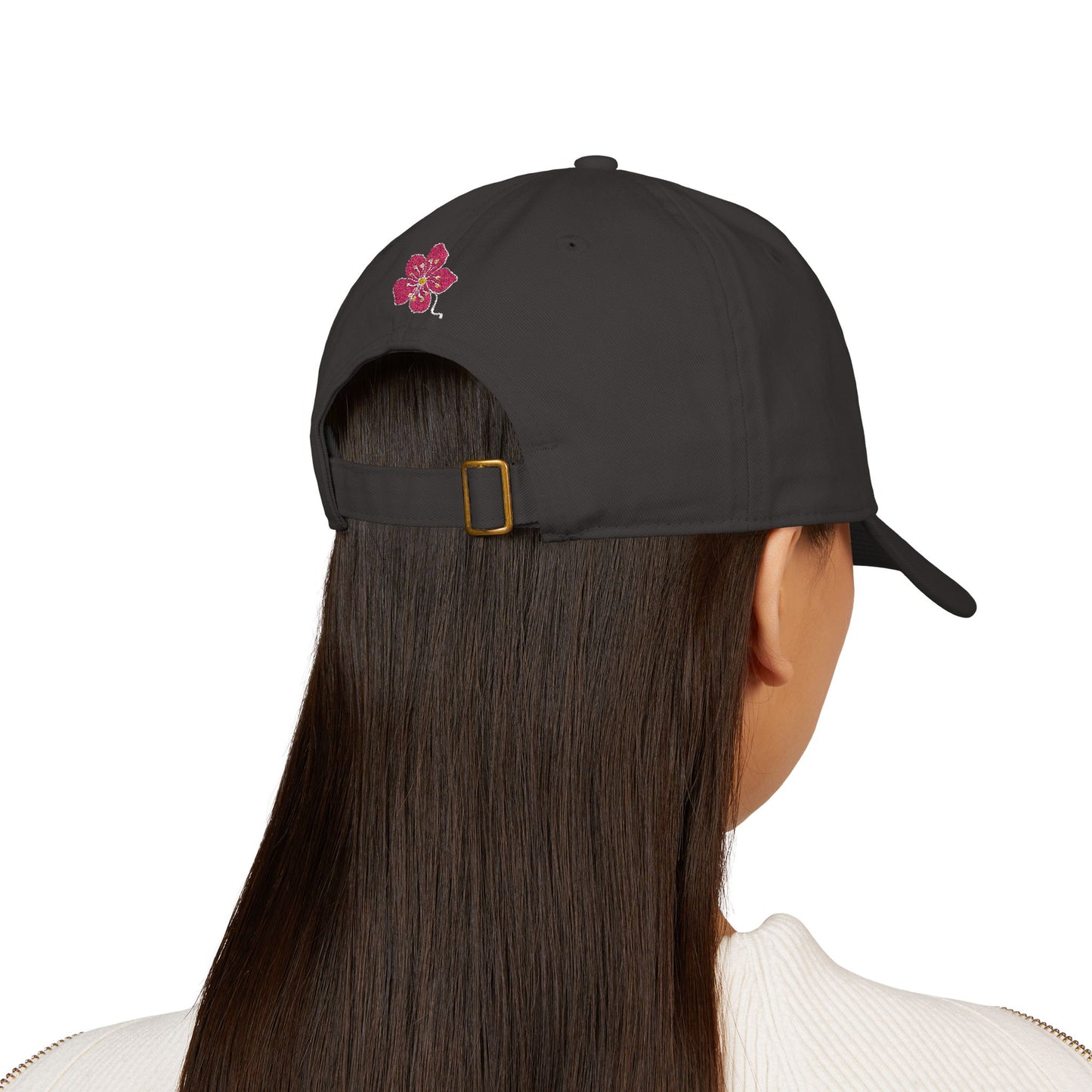 LIVE A LOT Sakura (Cherry Blossom) Organic Baseball Cap