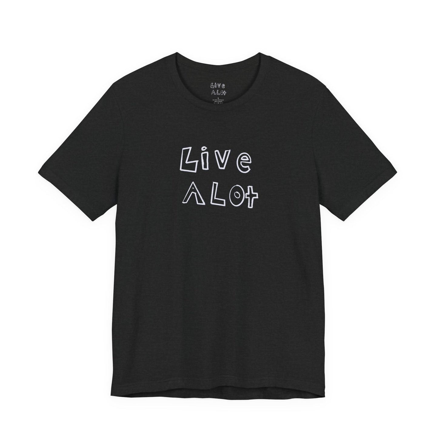 Live A Lot - Classic Jersey Tee (Multiple Color Options)