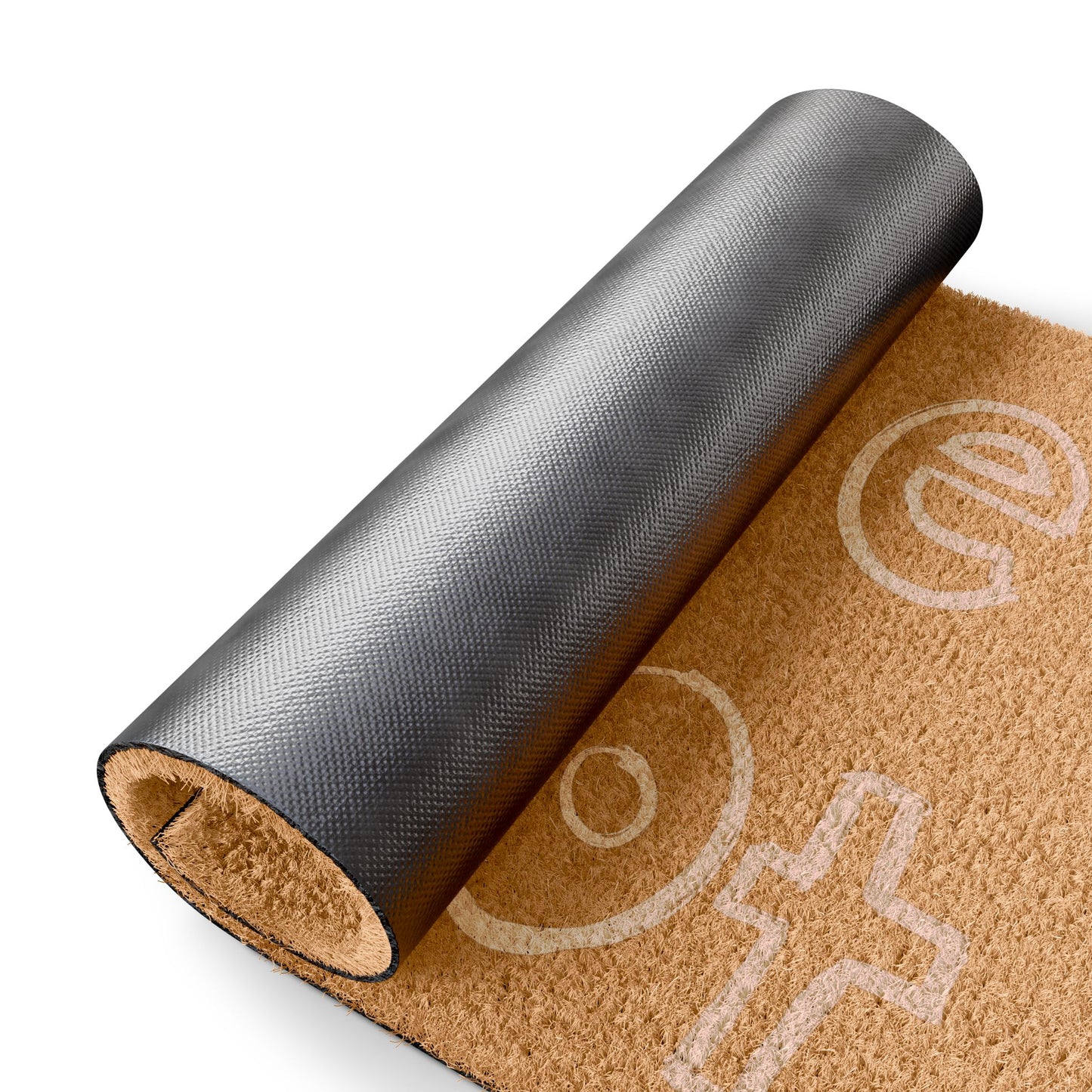 LIVE A LOT – Coir Door Mat (24" x 16") First impressions start at your front door.