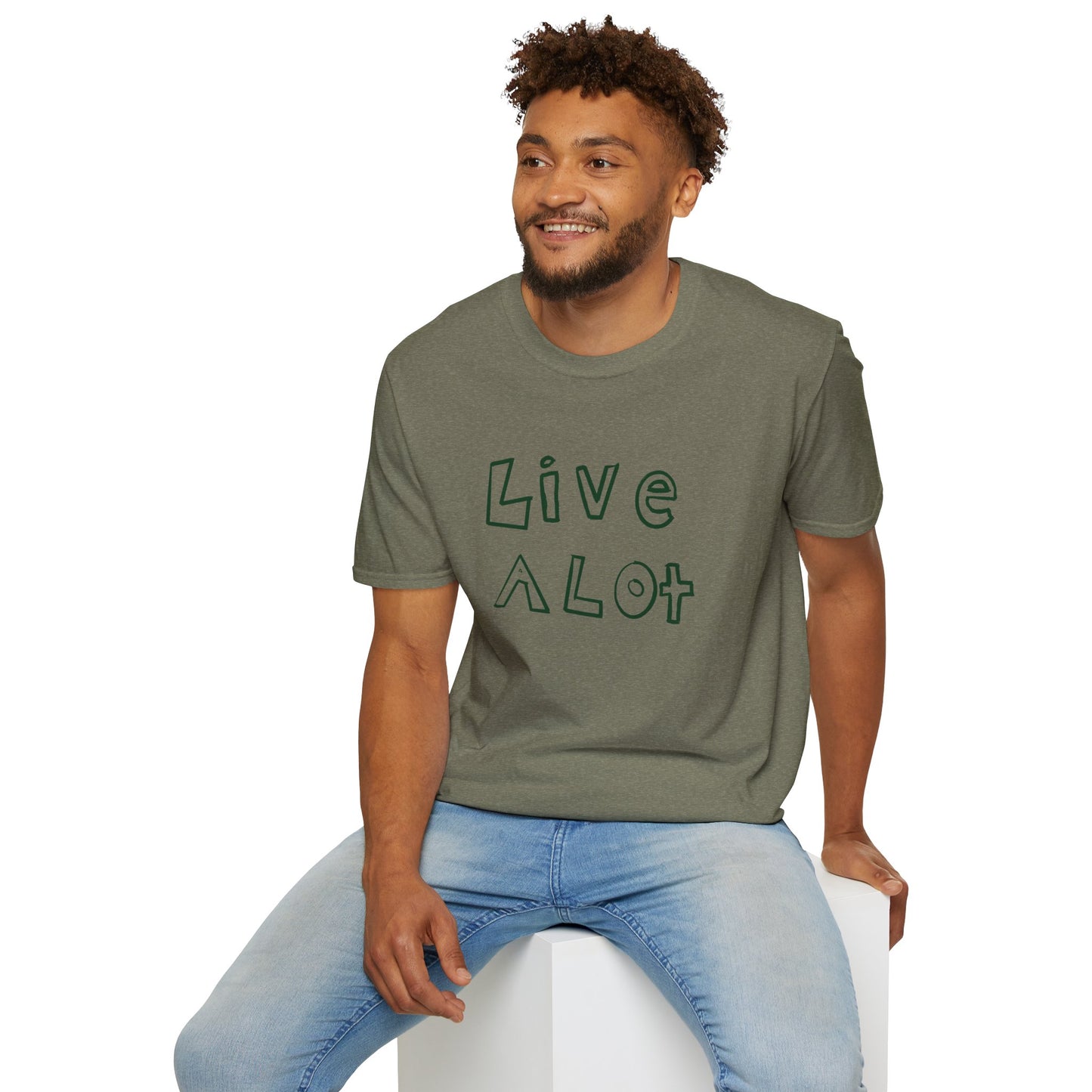 Live A Lot - Soft-Style Tee (Multiple Color Options)