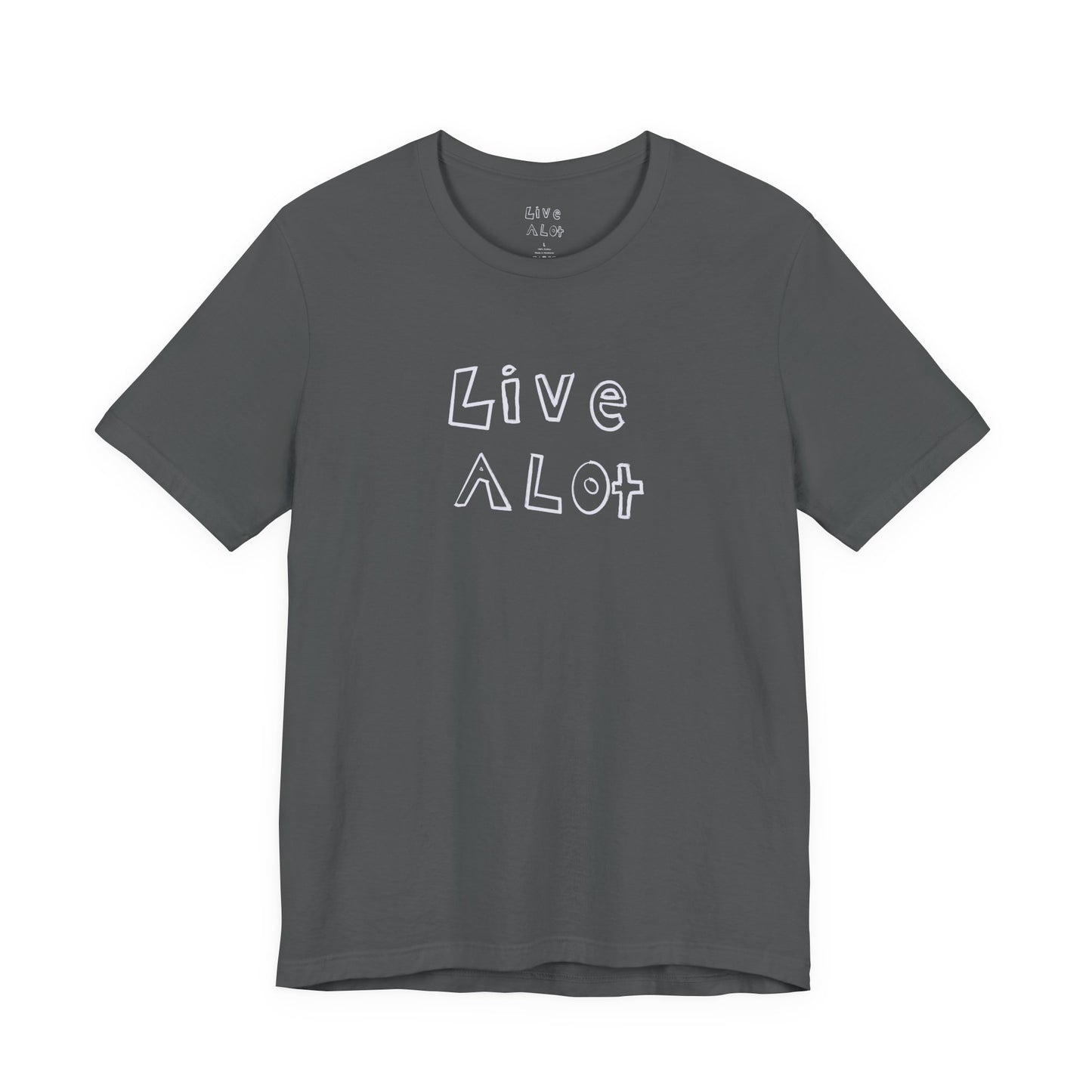 Live A Lot - Classic Jersey Tee (Multiple Color Options)