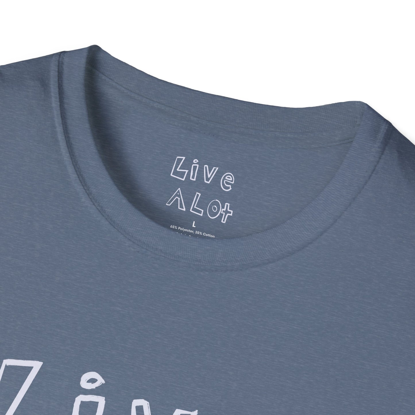Live A Lot - Soft-Style Tee (Multiple Color Options)