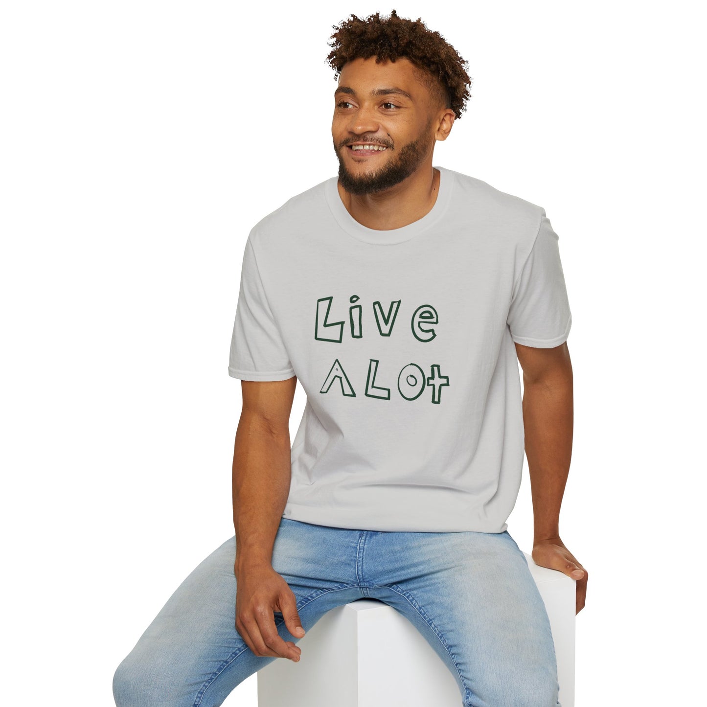 Live A Lot - Soft-Style Tee (Multiple Color Options)