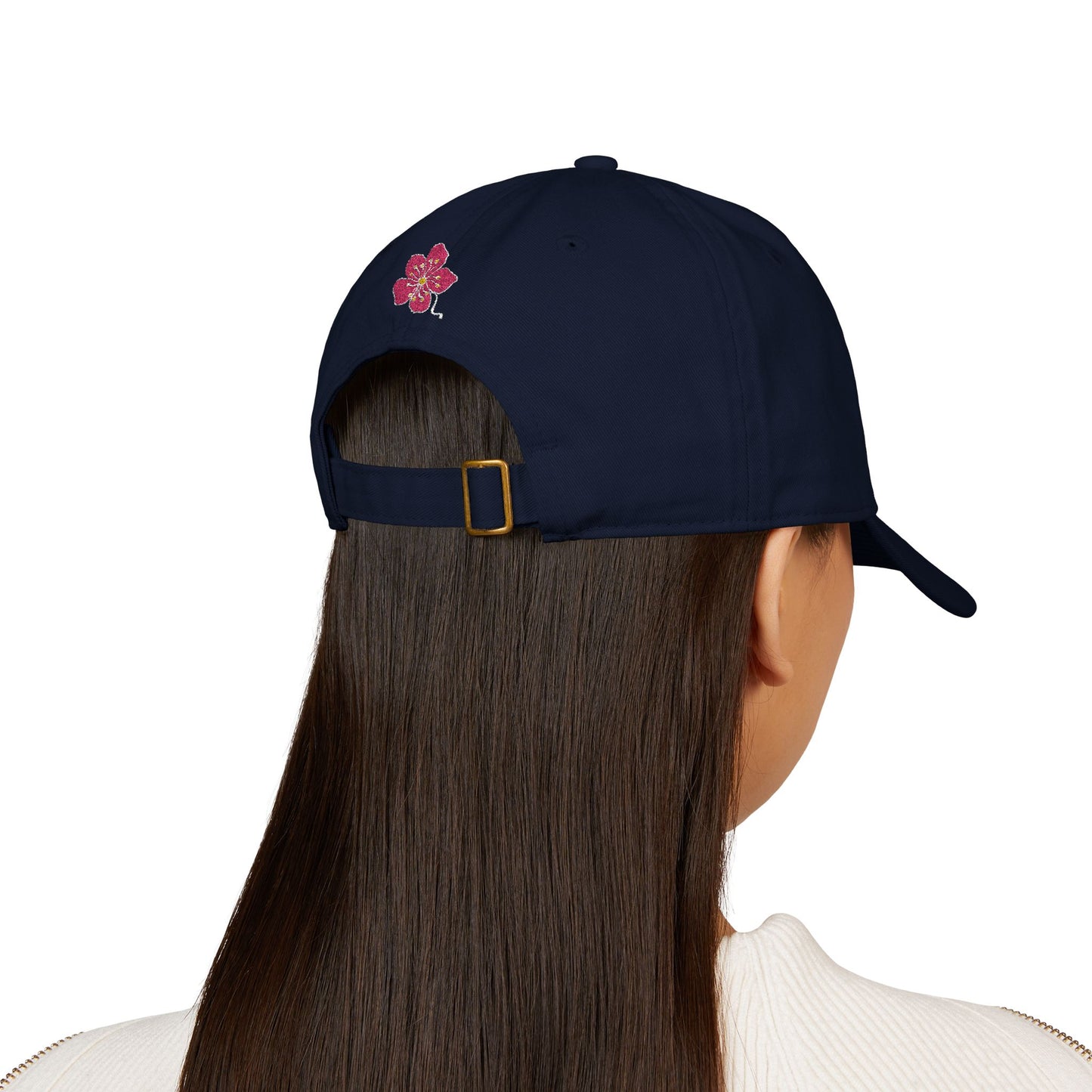 LIVE A LOT Sakura (Cherry Blossom) Organic Baseball Cap