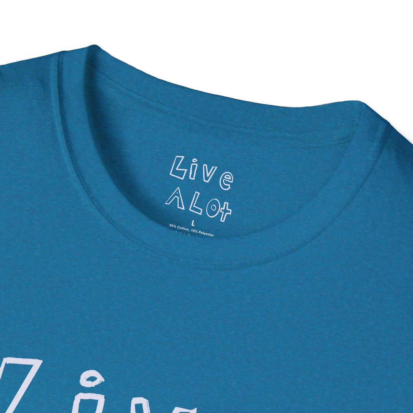 Live A Lot - Soft-Style Tee (Multiple Color Options)