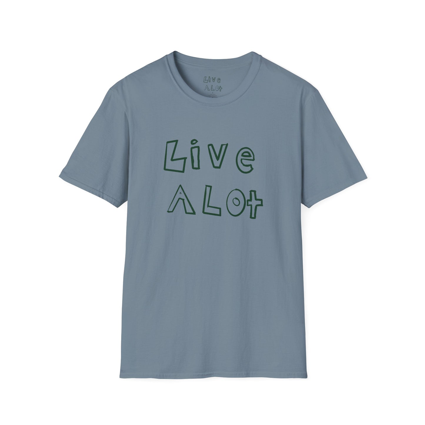 Live A Lot - Soft-Style Tee (Multiple Color Options)