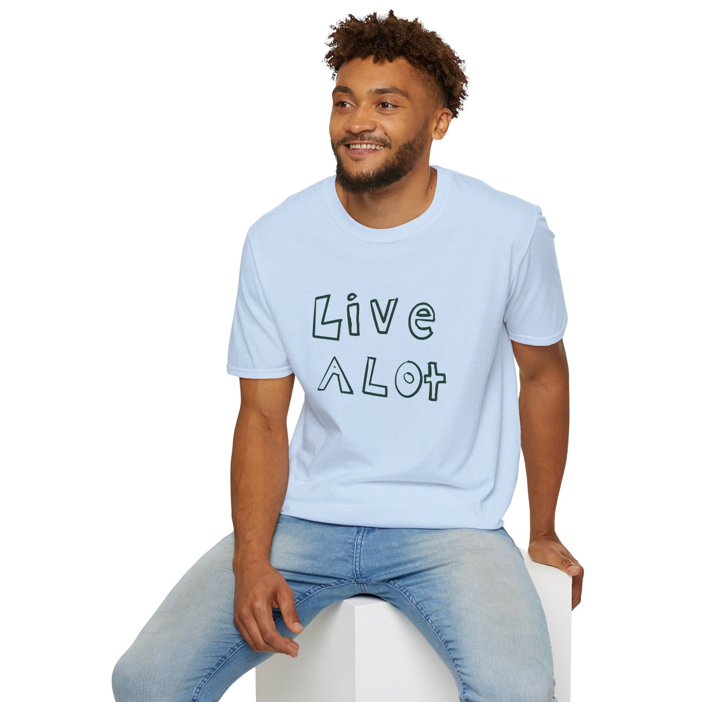 Live A Lot - Soft-Style Tee (Multiple Color Options)
