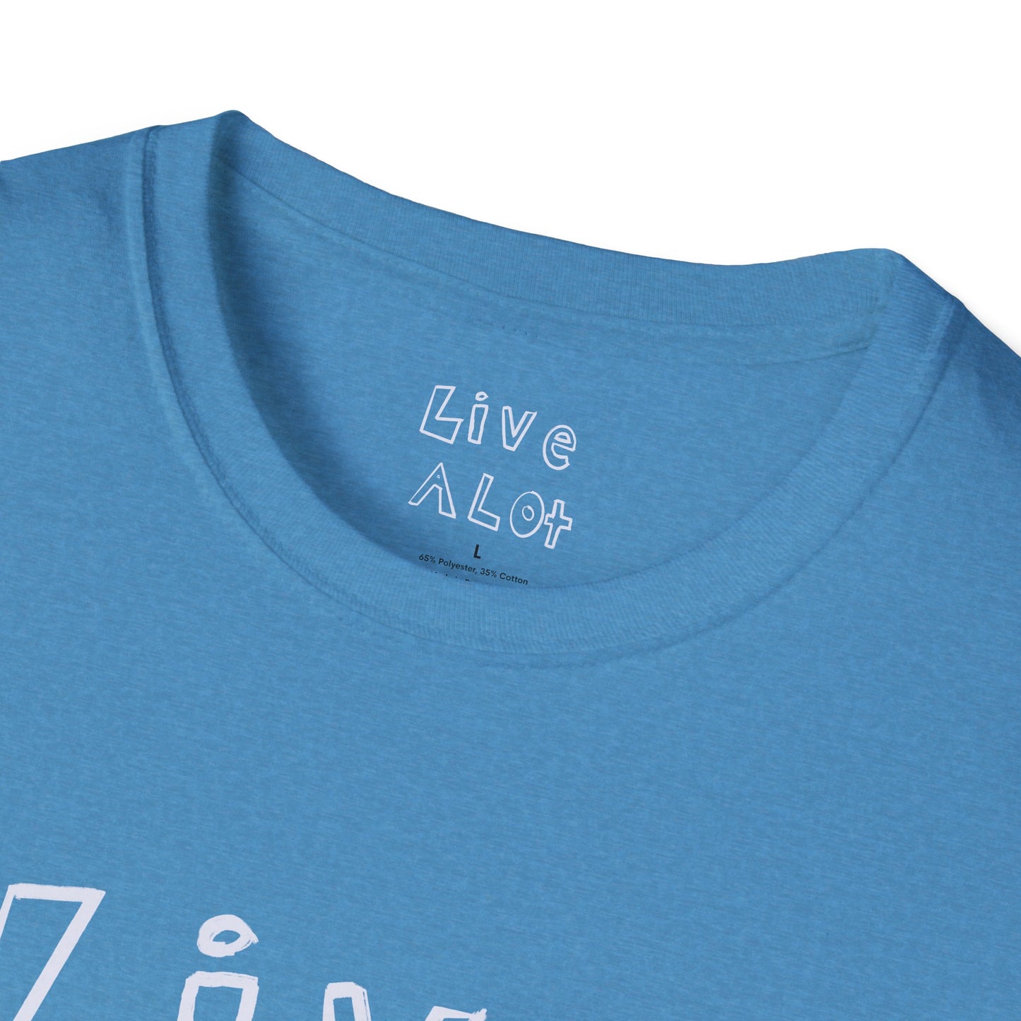 Live A Lot - Soft-Style Tee (Multiple Color Options)