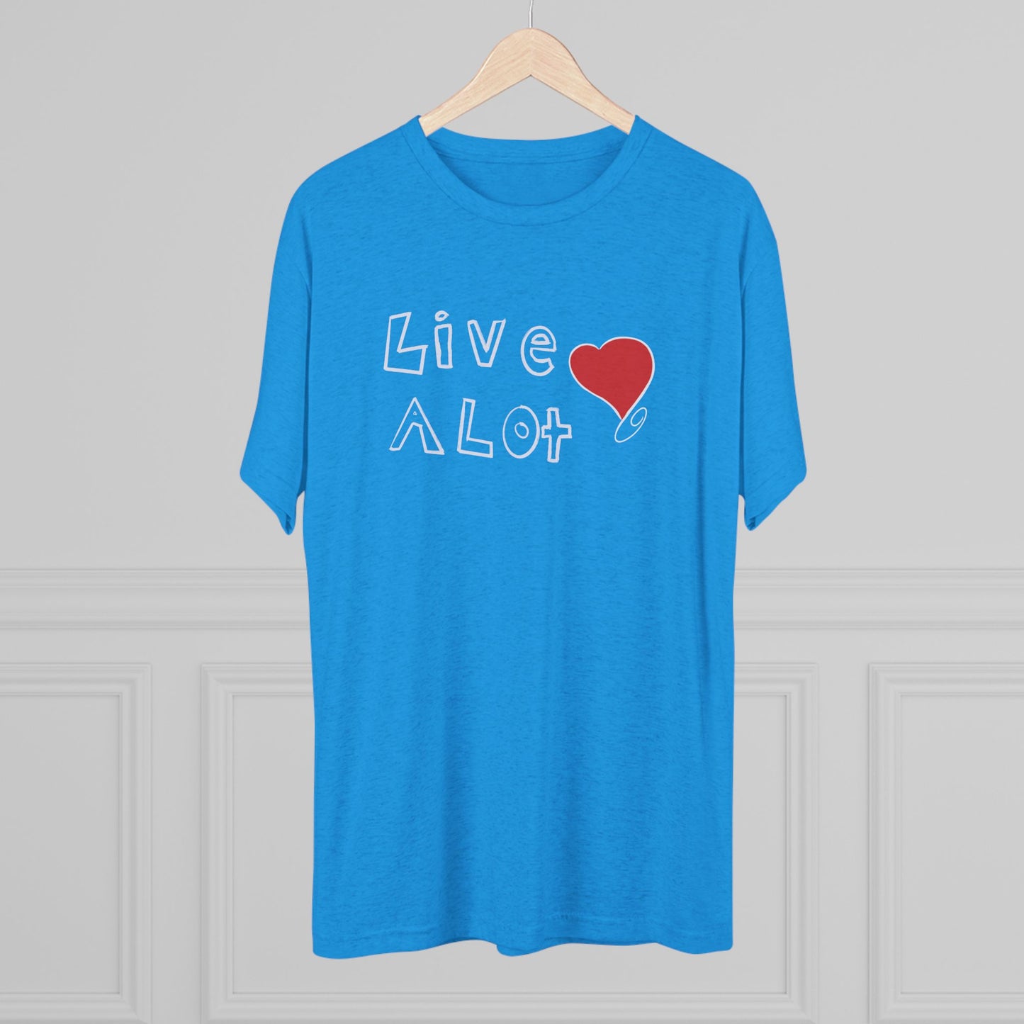 Live A Lot – Heart Edition Tee (Multiple Color Options)