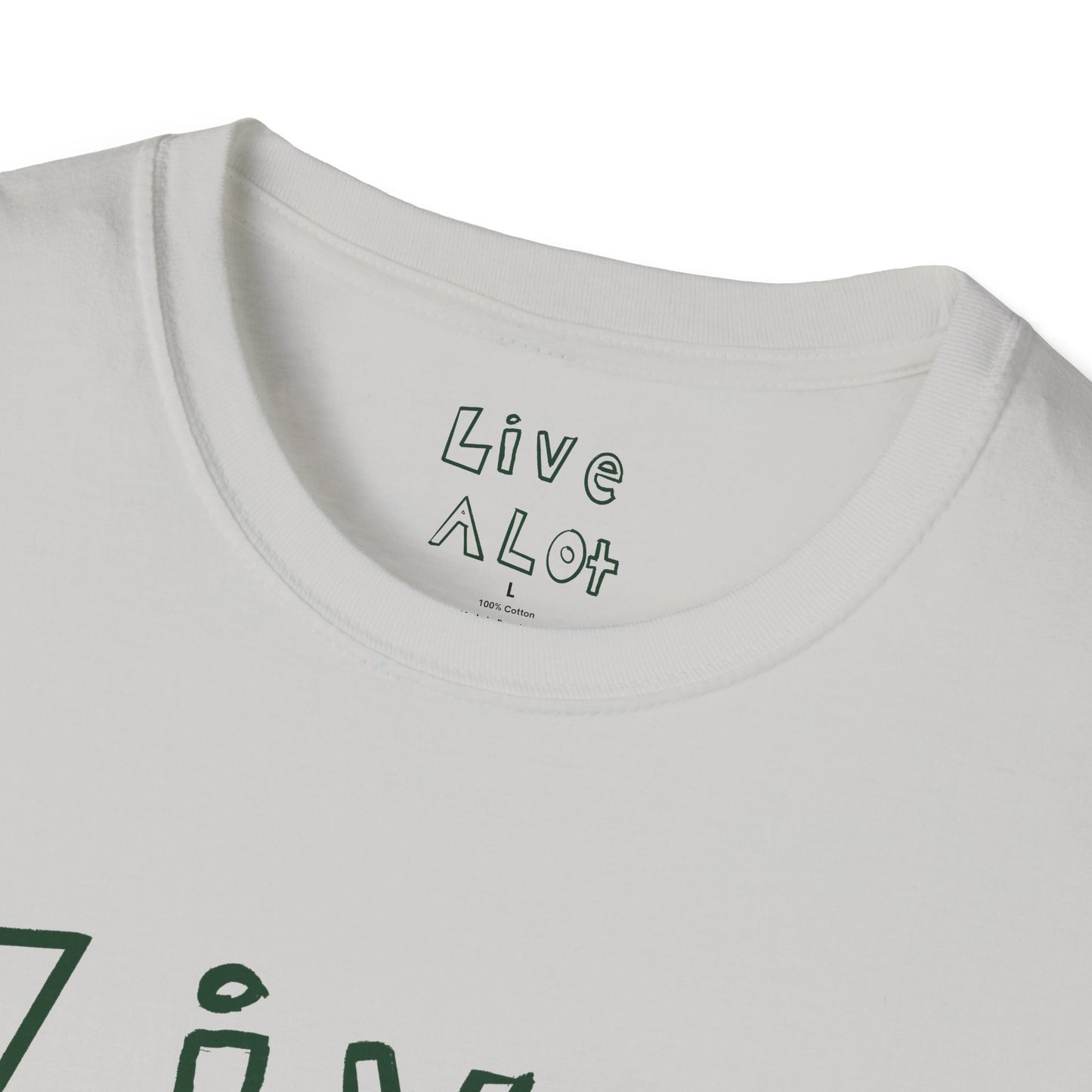 Live A Lot - Soft-Style Tee (Multiple Color Options)