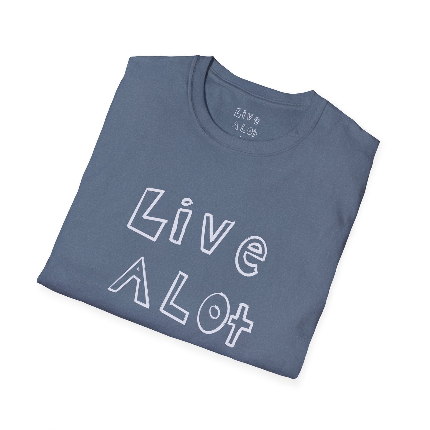 Live A Lot - Soft-Style Tee (Multiple Color Options)