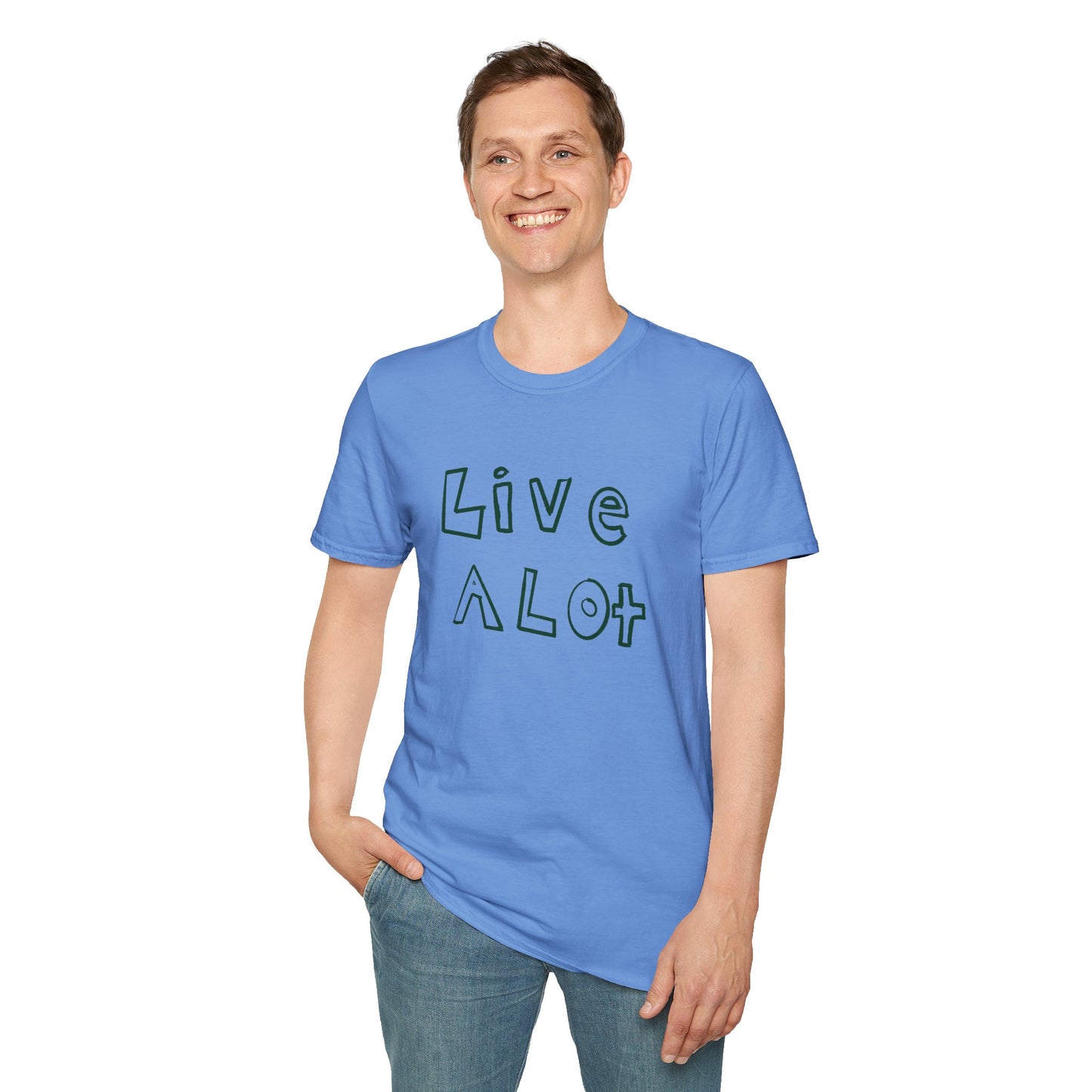 Live A Lot - Soft-Style Tee (Multiple Color Options)