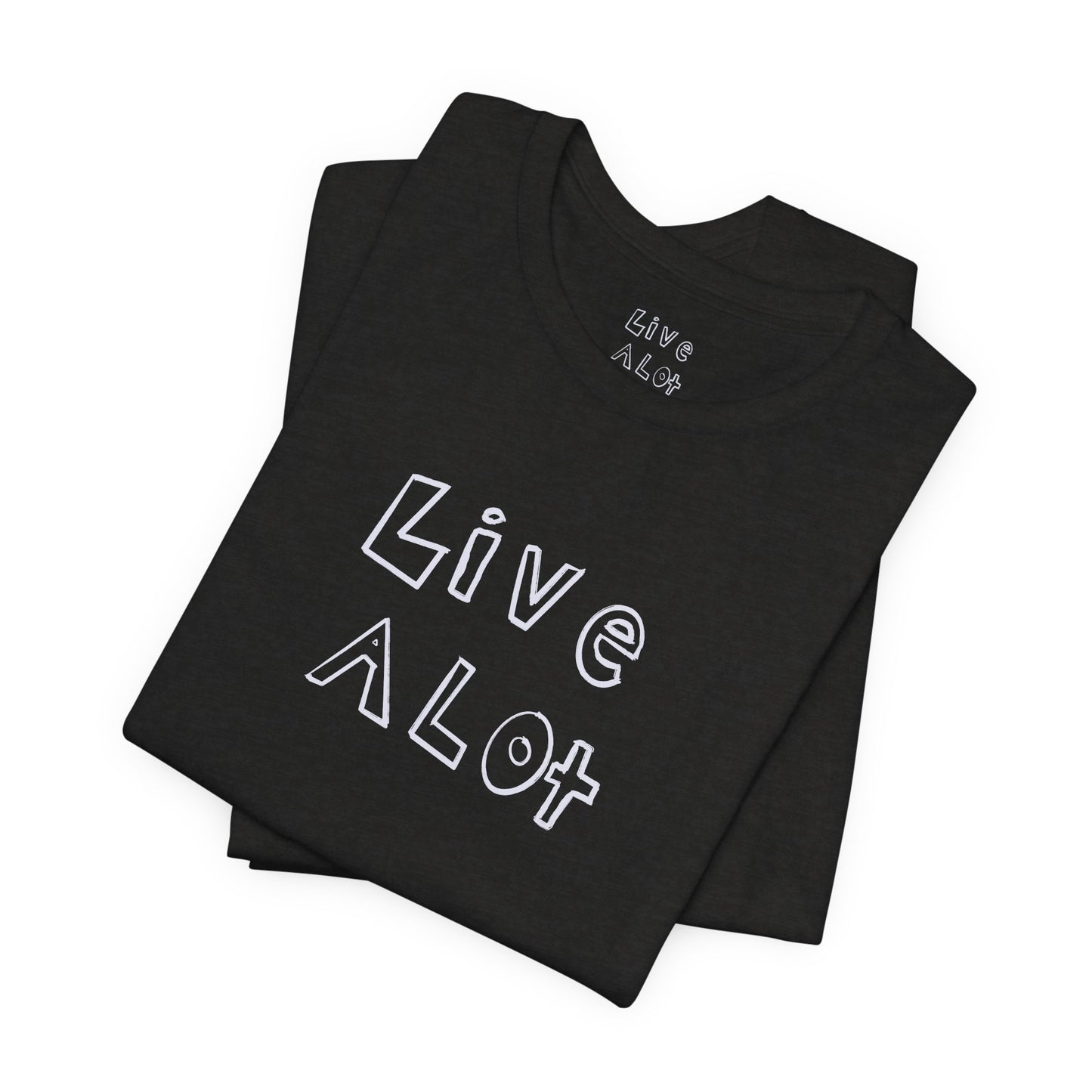 Live A Lot - Classic Jersey Tee (Multiple Color Options)