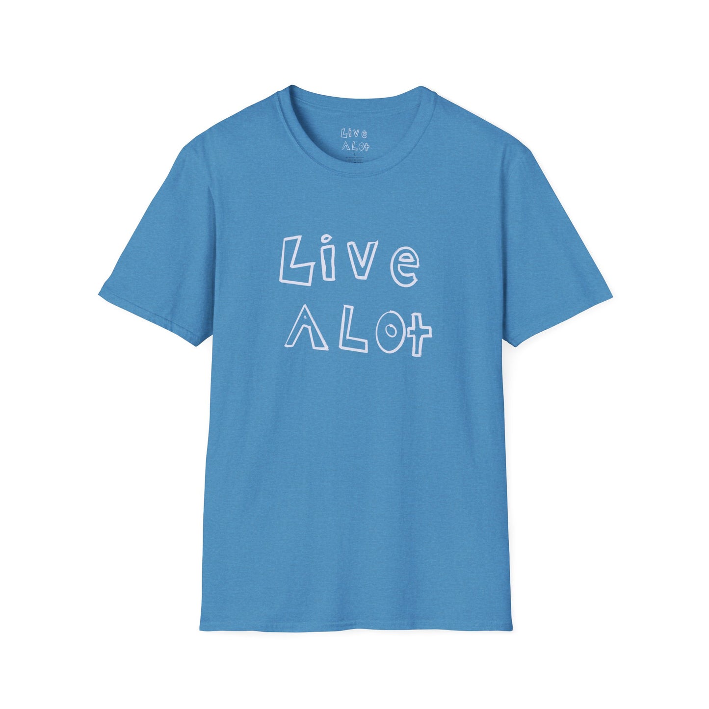 Live A Lot - Soft-Style Tee (Multiple Color Options)