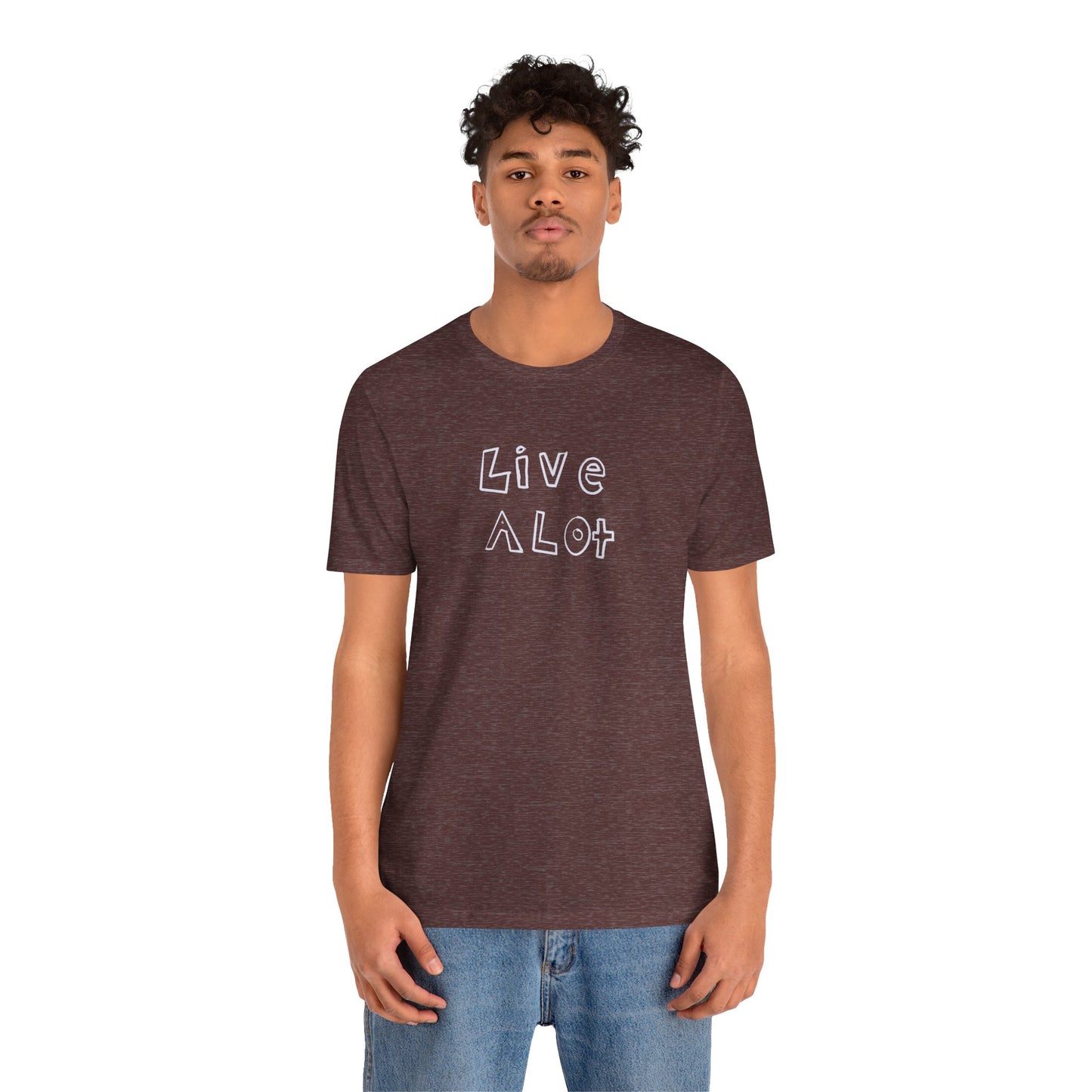 Live A Lot - Classic Jersey Tee (Multiple Color Options)