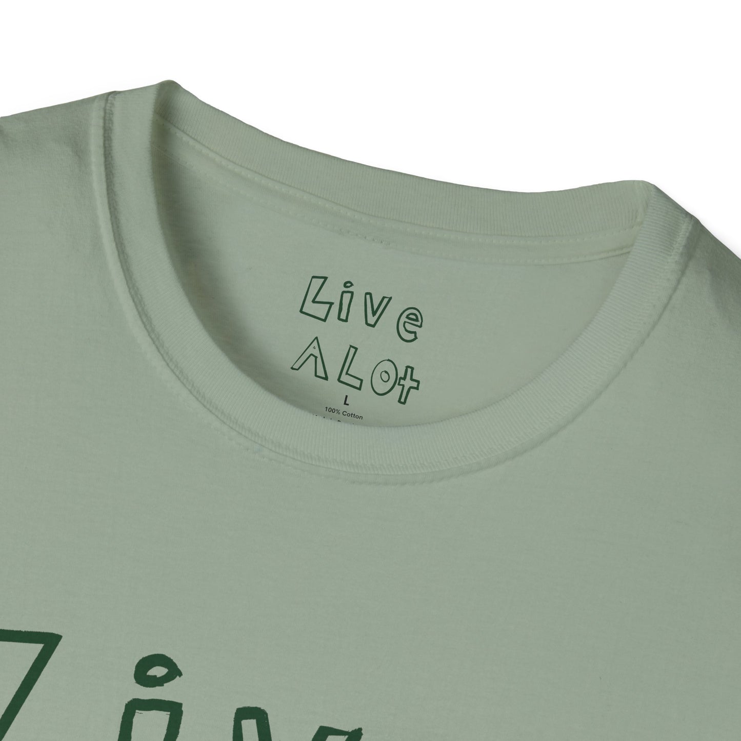 Live A Lot - Soft-Style Tee (Multiple Color Options)