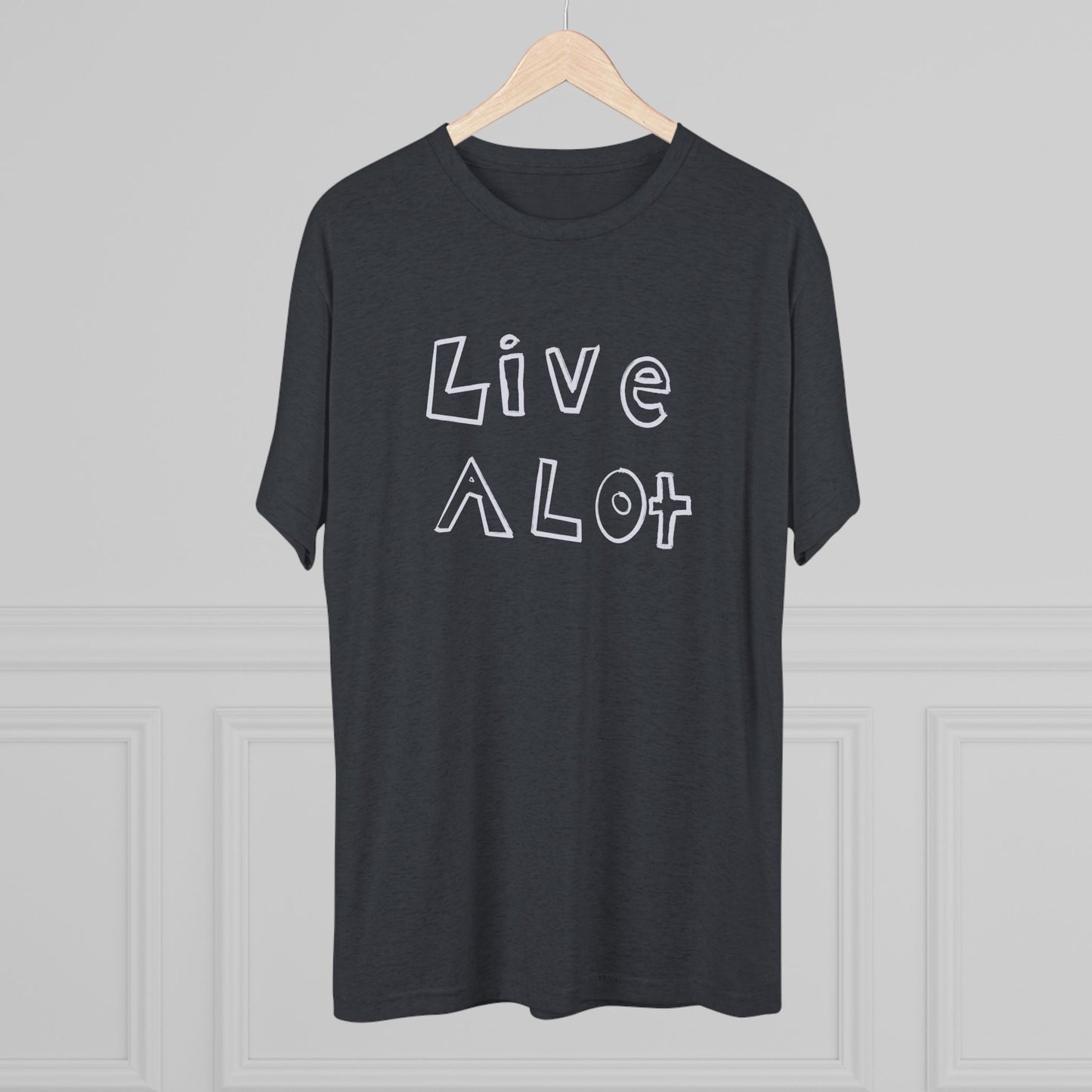 Live A Lot - Tri-Blend Tee (Multiple Color Options)