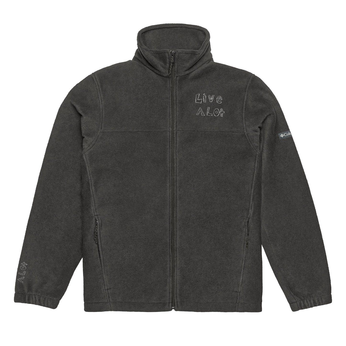 LIVE A LOT - Fleece Jacket – Columbia® (Embroidery)